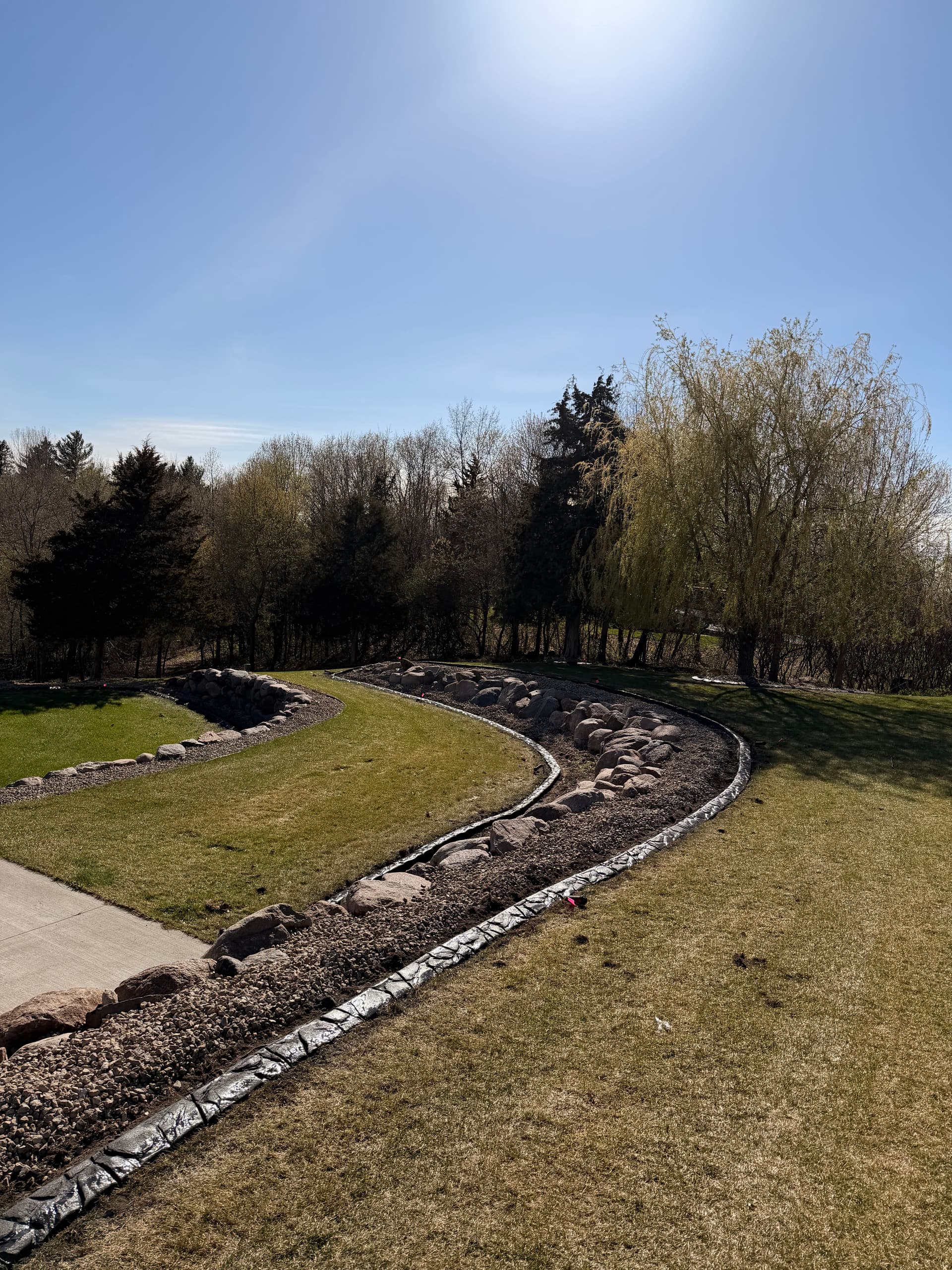 Gallery photos for Concrete Curbing with Watab Stone Stamp in Big Lake MN: Image #2