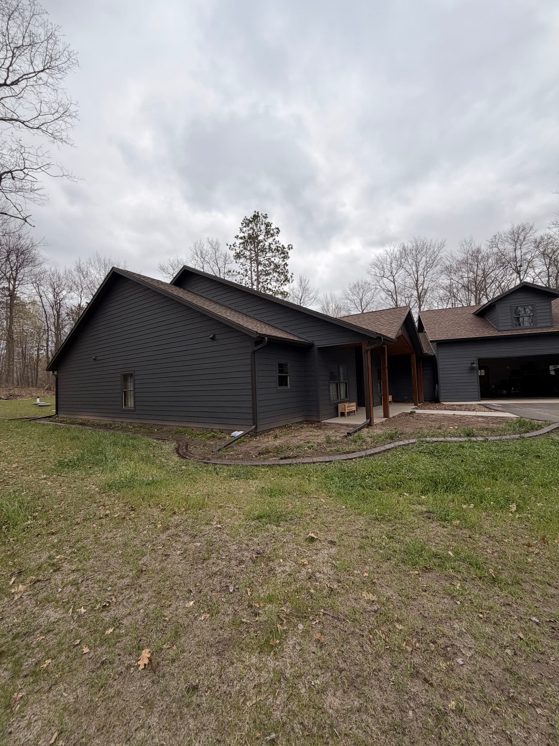Gallery photos for Stamped Concrete Curb Wraps This Crosby Home Clean: Image #1