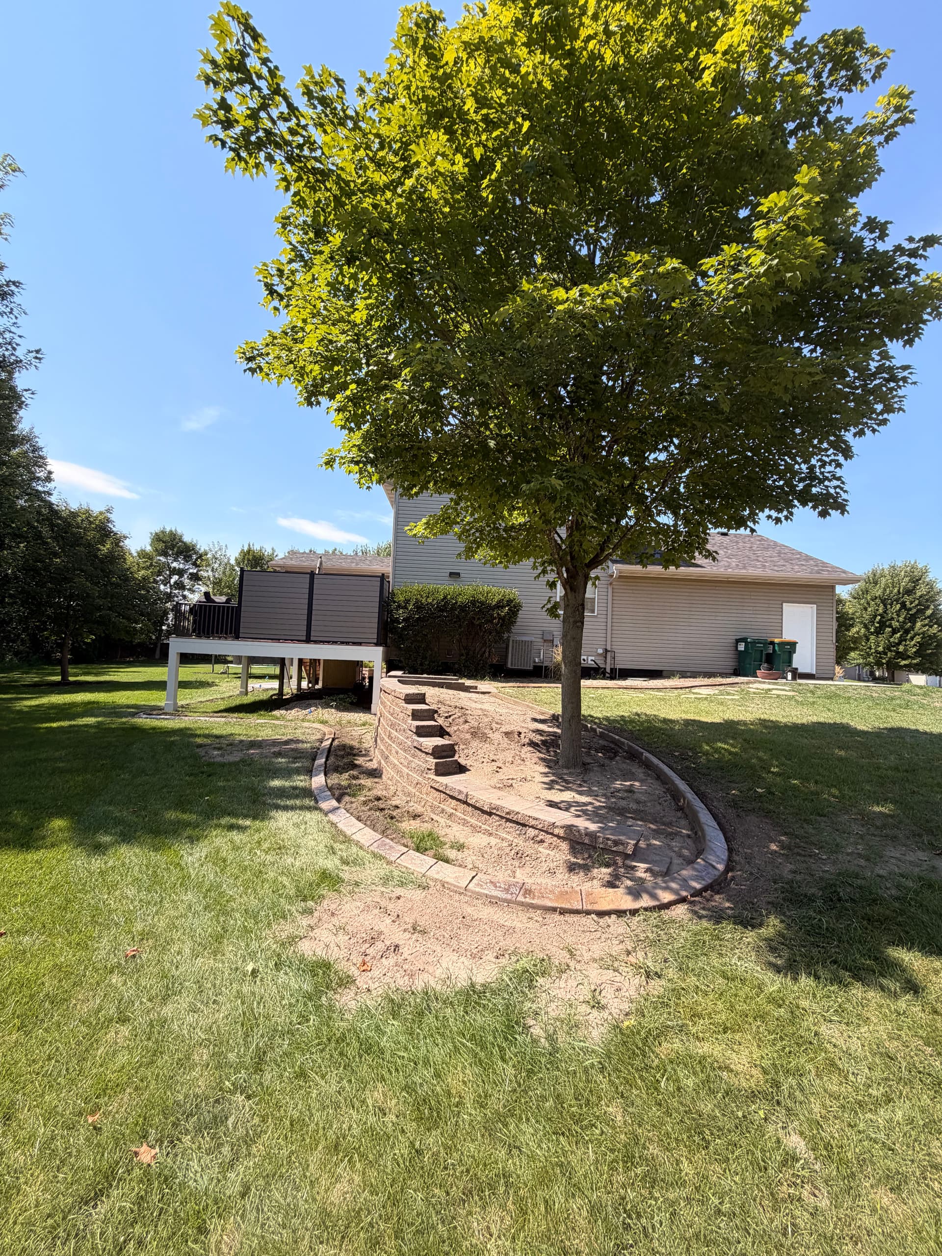 Gallery photos for Concrete Curbing Install Gives Otsego Landscape a Clean, Finished Edge: Image #5
