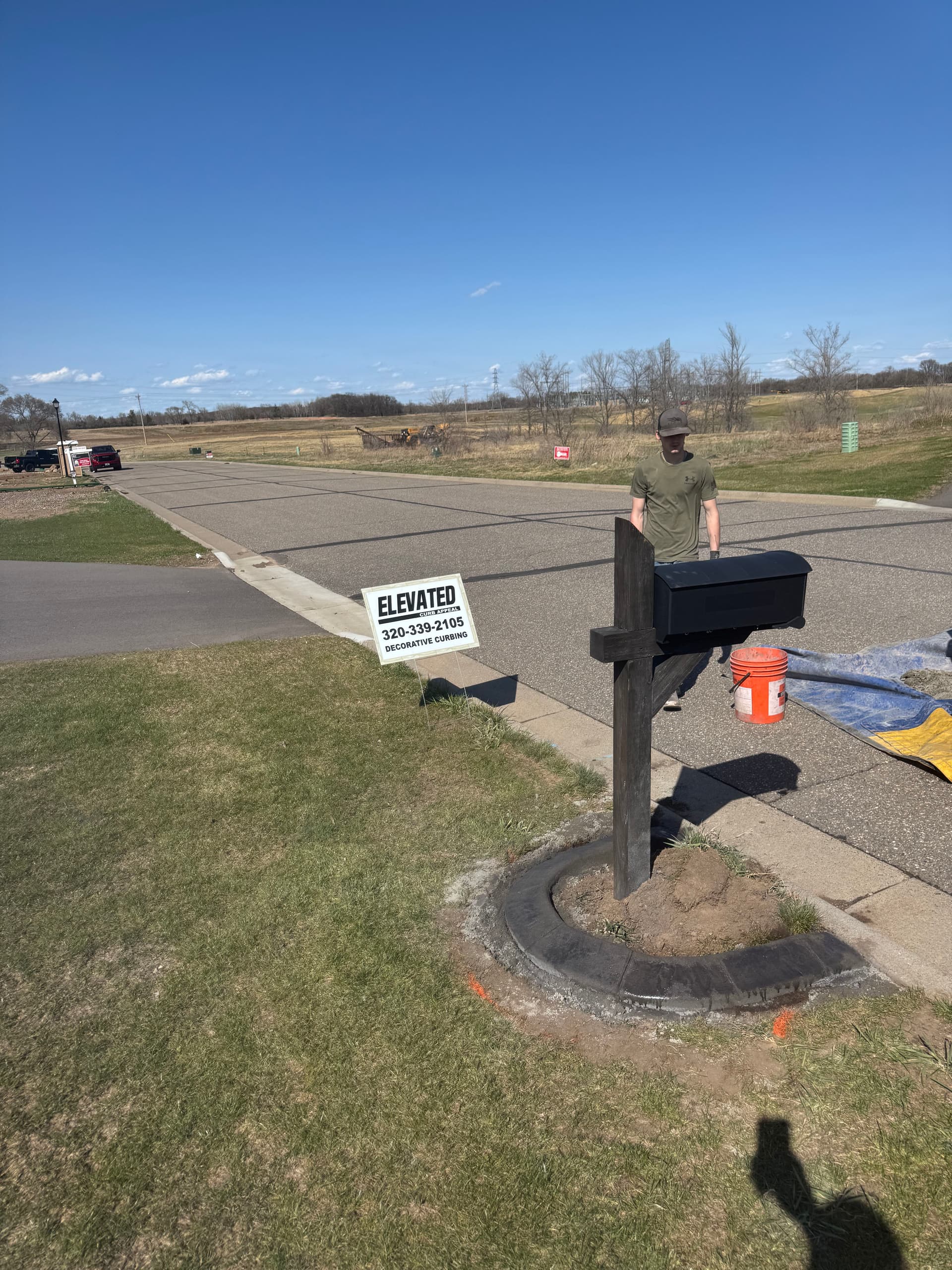 Concrete Curbing at a Saint Cloud Golf Course image