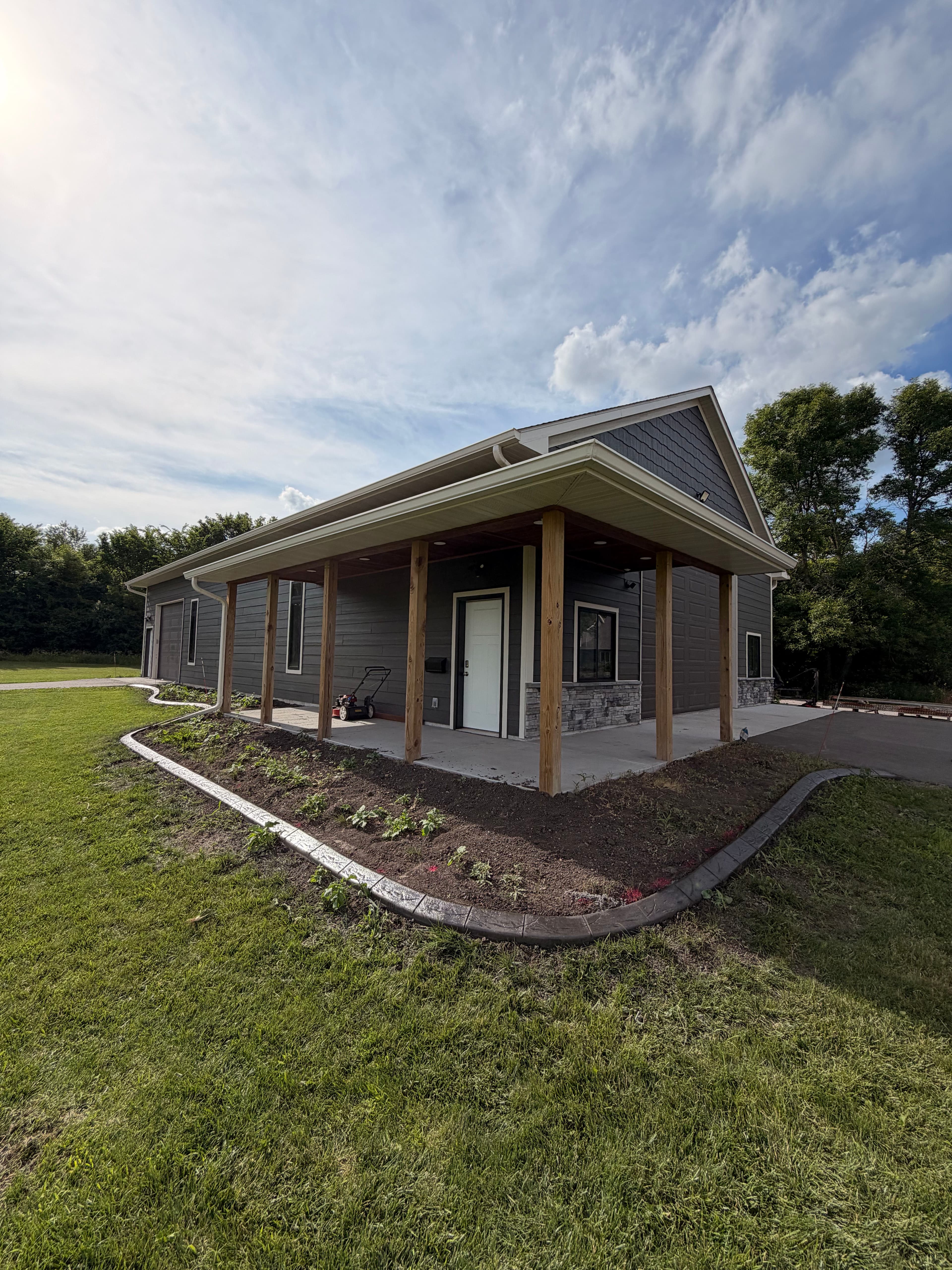 Project Concrete Curbing with Spanish Stamp Finish in Clearwater MN image