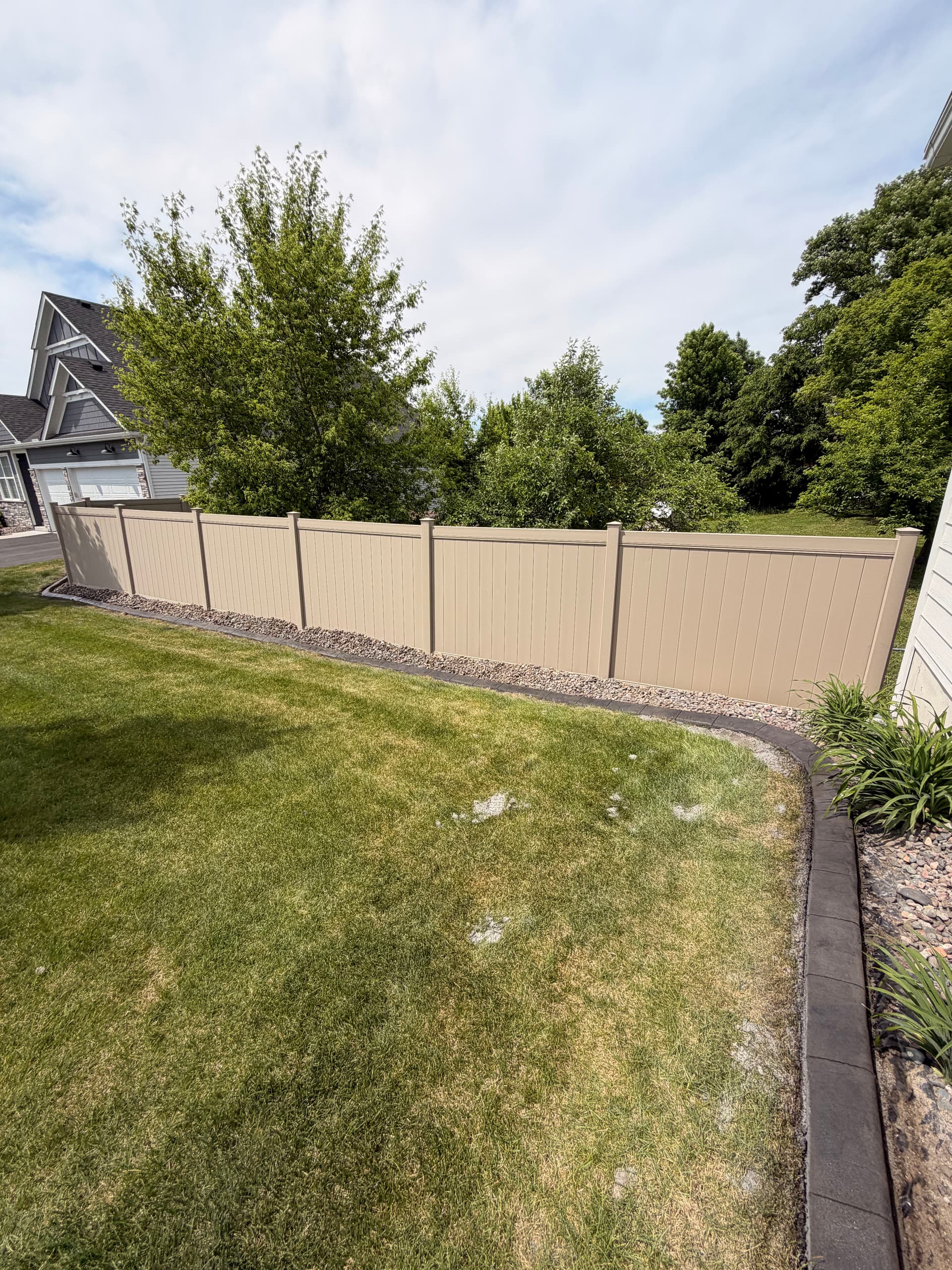 Gallery photos for Concrete Curbing in Storm Grey and Charcoal for St. Michael Home: Image #5