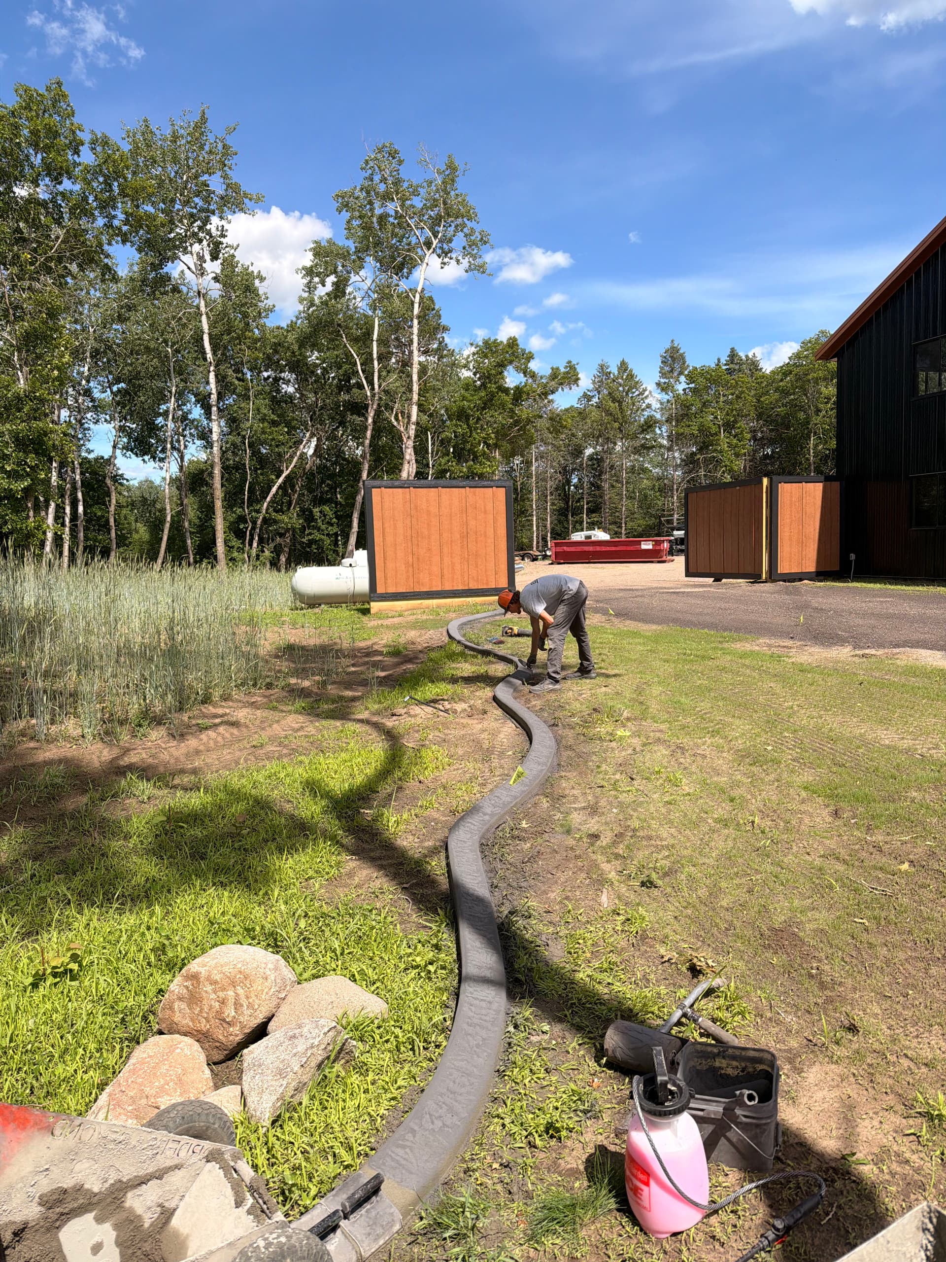 Gallery photos for Concrete Curbing Installation for Betzler Builders in Princeton MN: Image #6