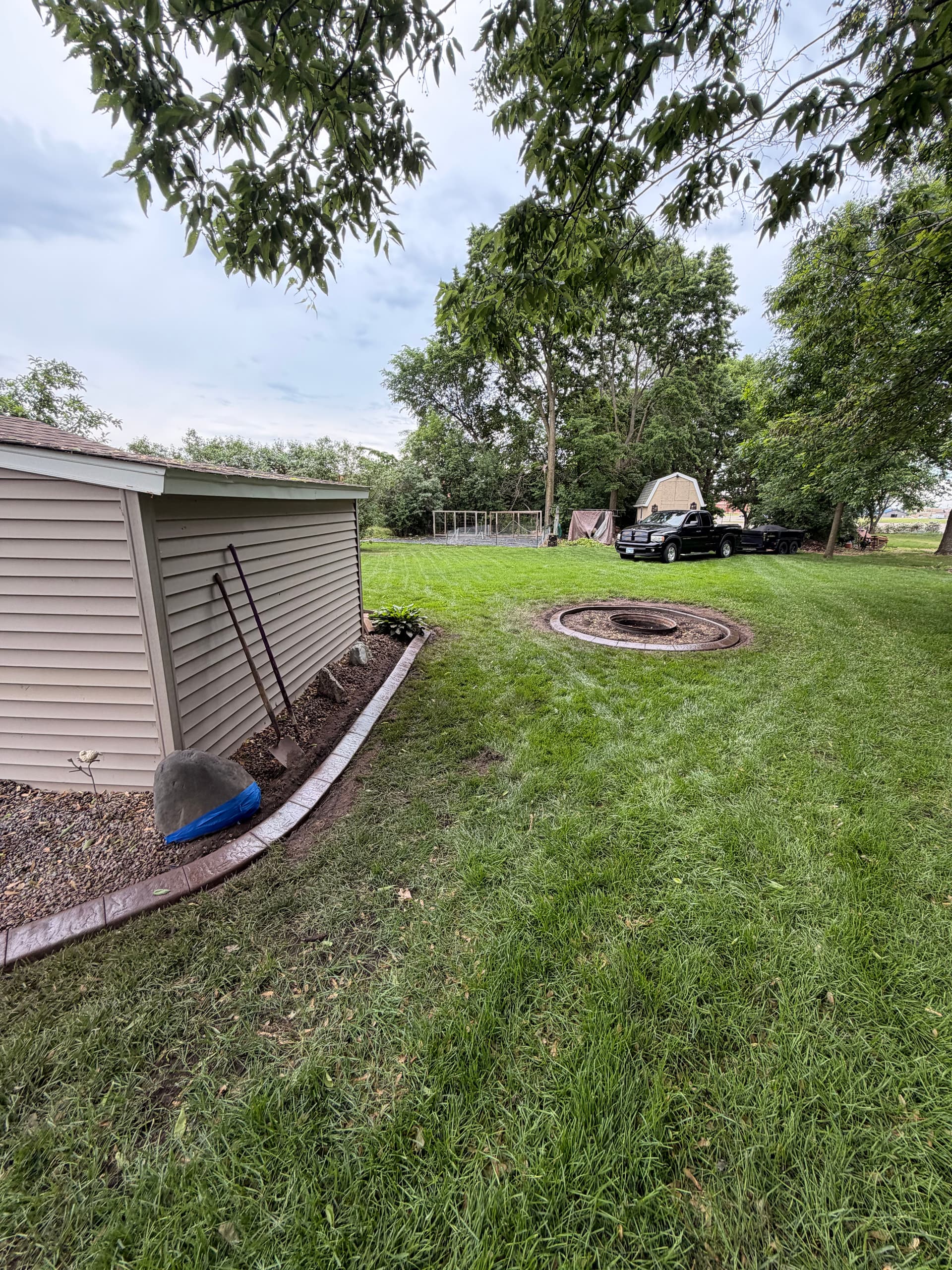 Gallery photos for Concrete Curbing with Walnut Charcoal Finish in Big Lake: Image #3