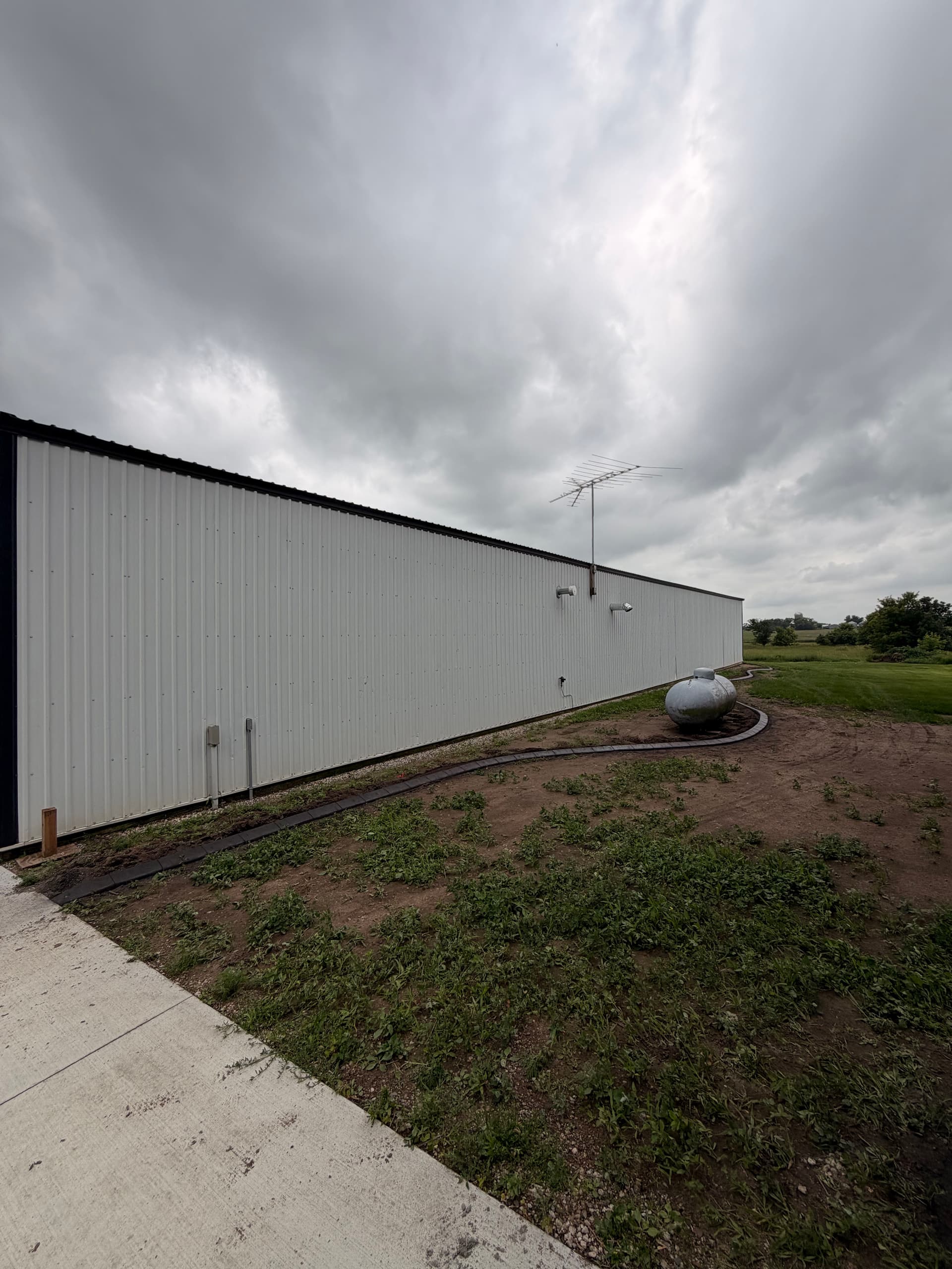 Gallery photos for Charcoal Concrete Curbing with Slate Stamp in Rice MN: Image #1