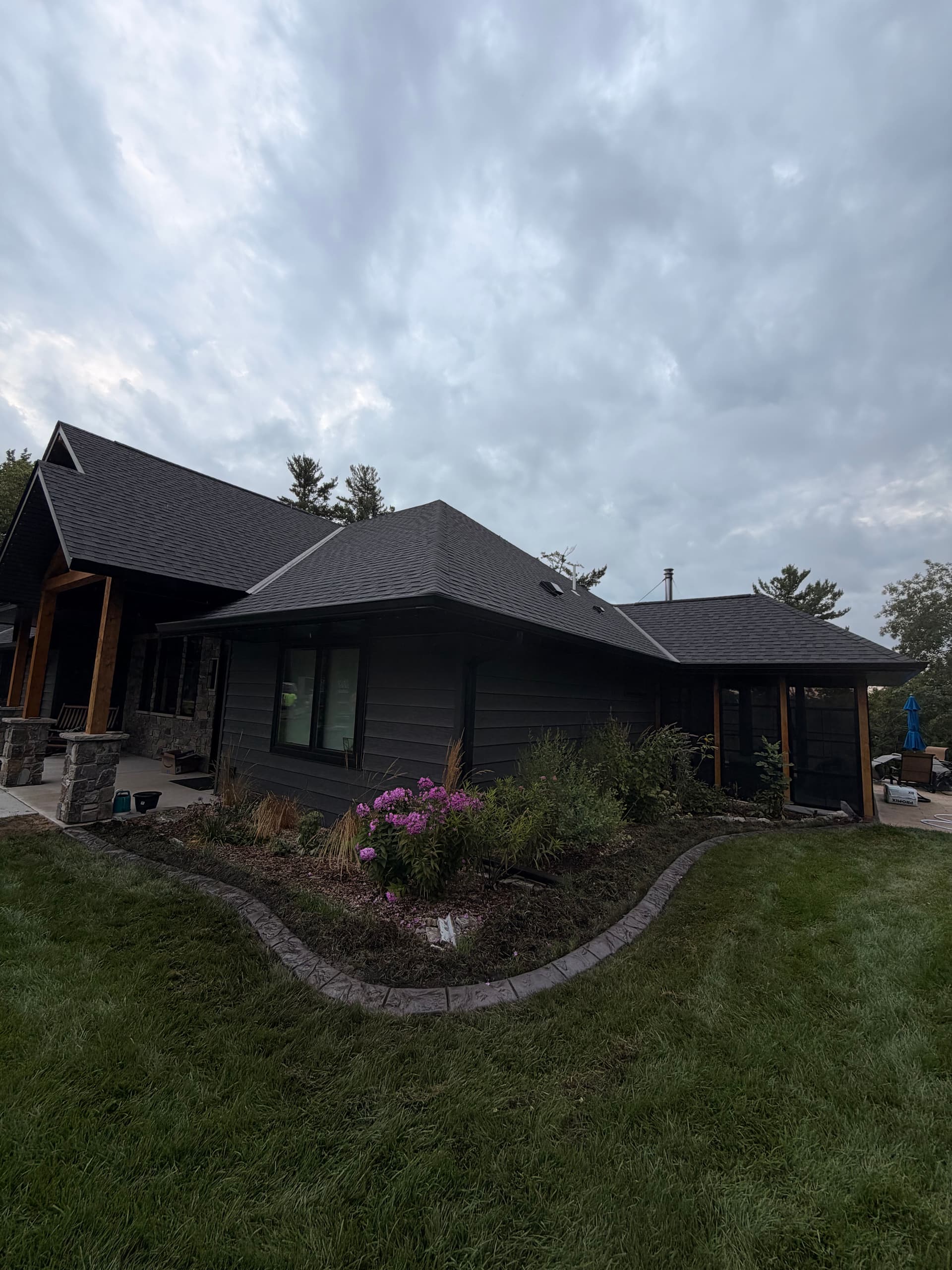 Concrete Landscape Curbing Installed in Crosslake MN image