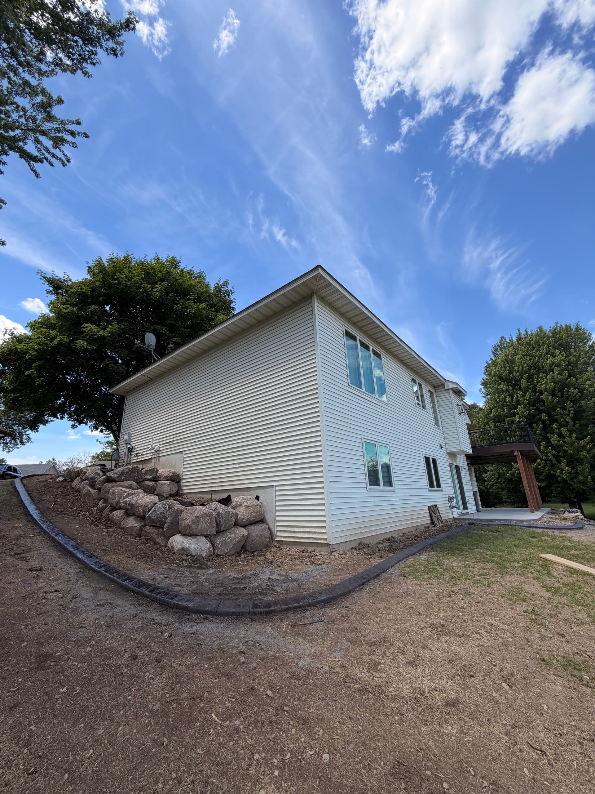 Gallery photos for Concrete Curbing Install Gives Maple Grove Property a Polished Edge: Image #1