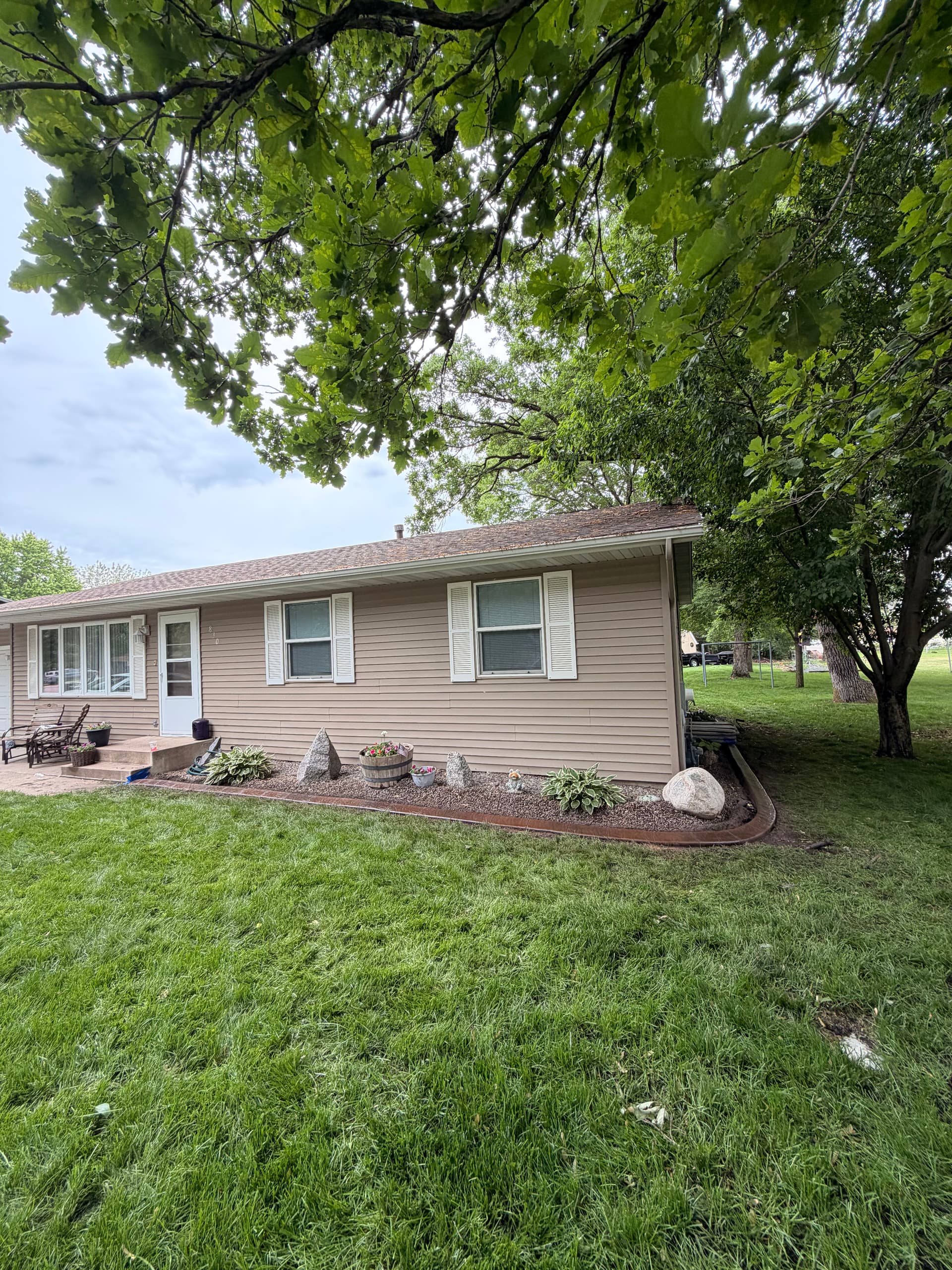 Gallery photos for Concrete Curbing with Walnut Charcoal Finish in Big Lake: Image #1