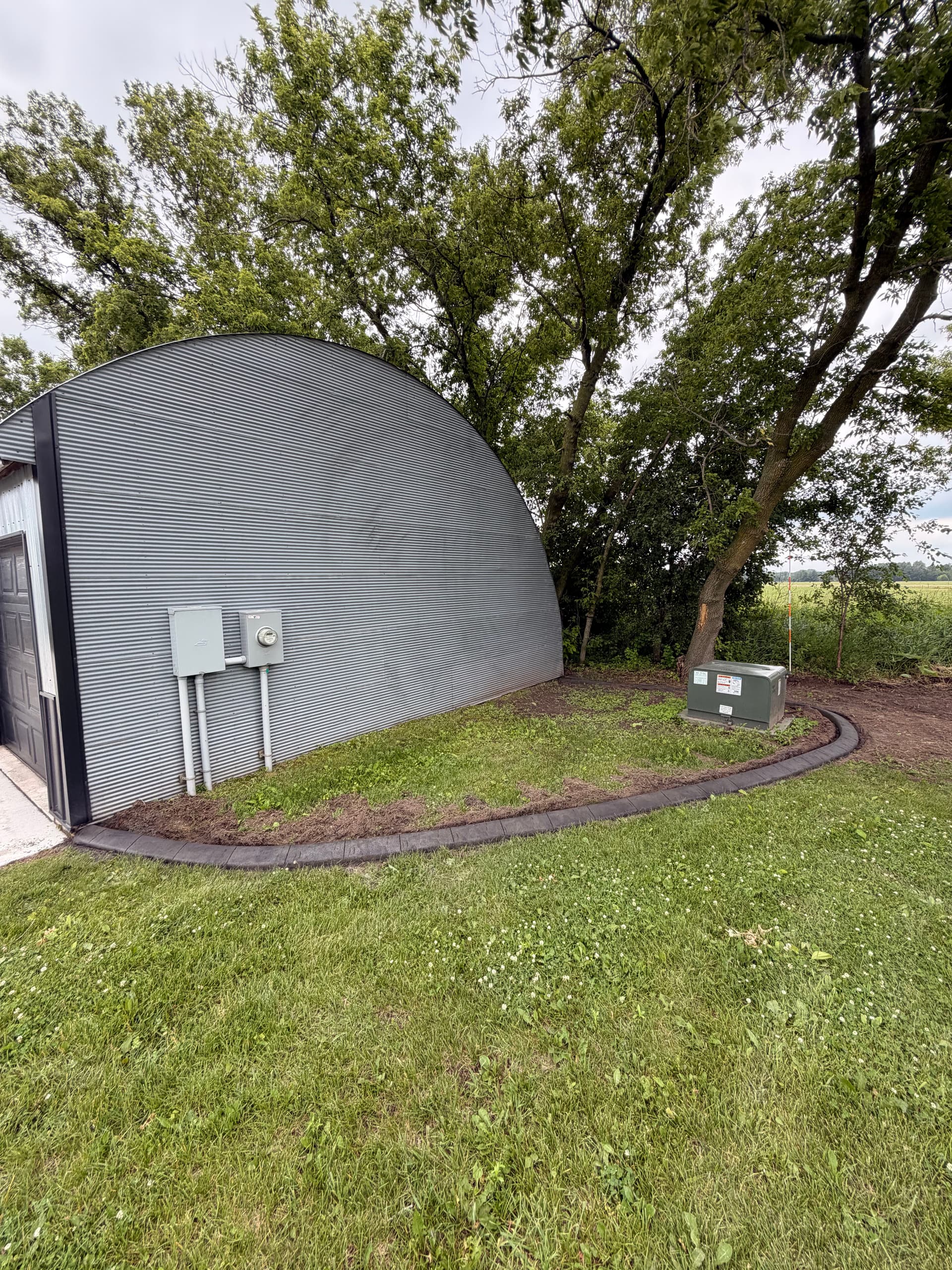 Gallery photos for Charcoal Concrete Curbing with Slate Stamp in Rice MN: Image #5
