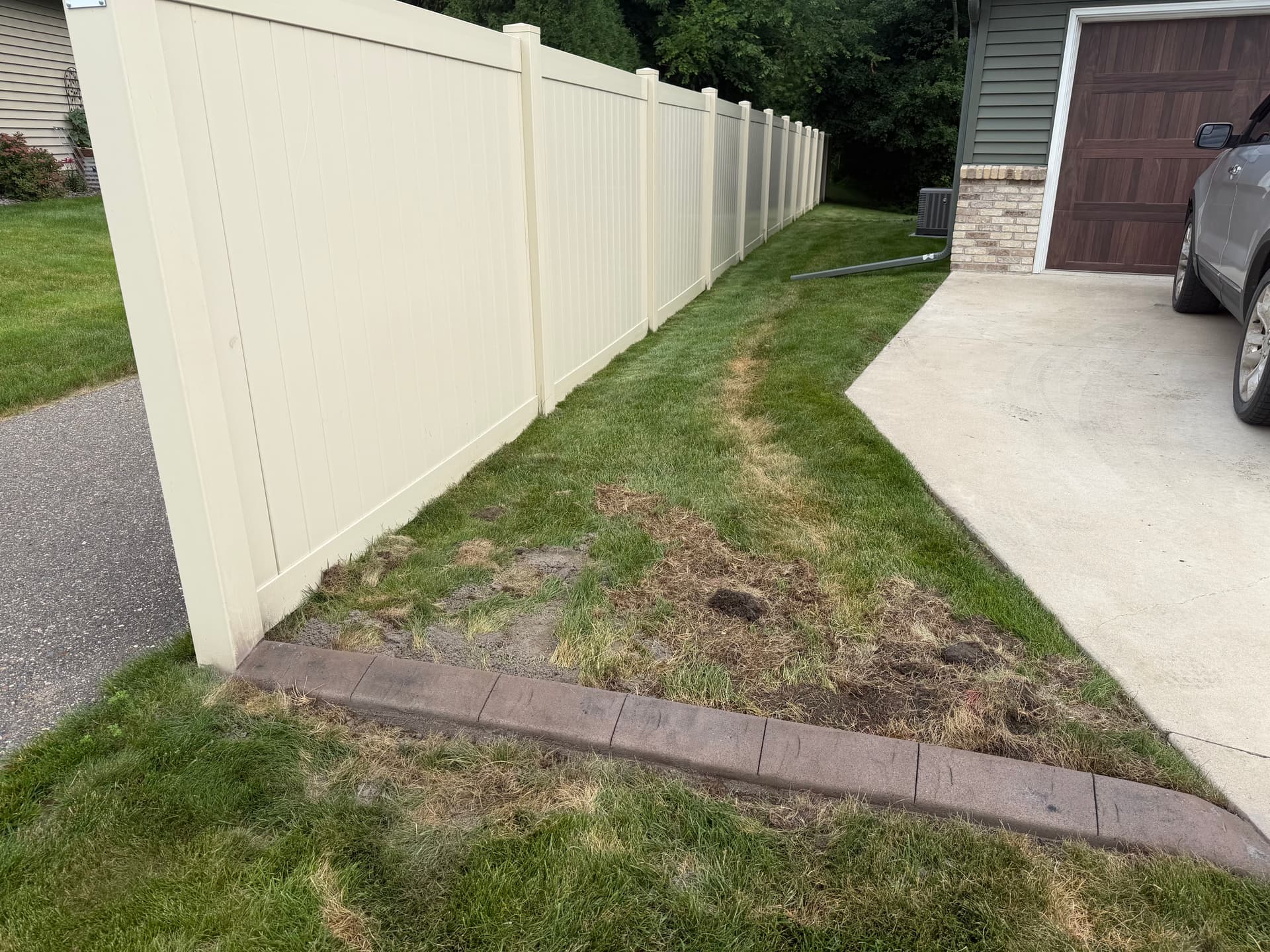 Gallery photos for Concrete Curbing with Slate Stamp Finish in Cold Spring: Image #3