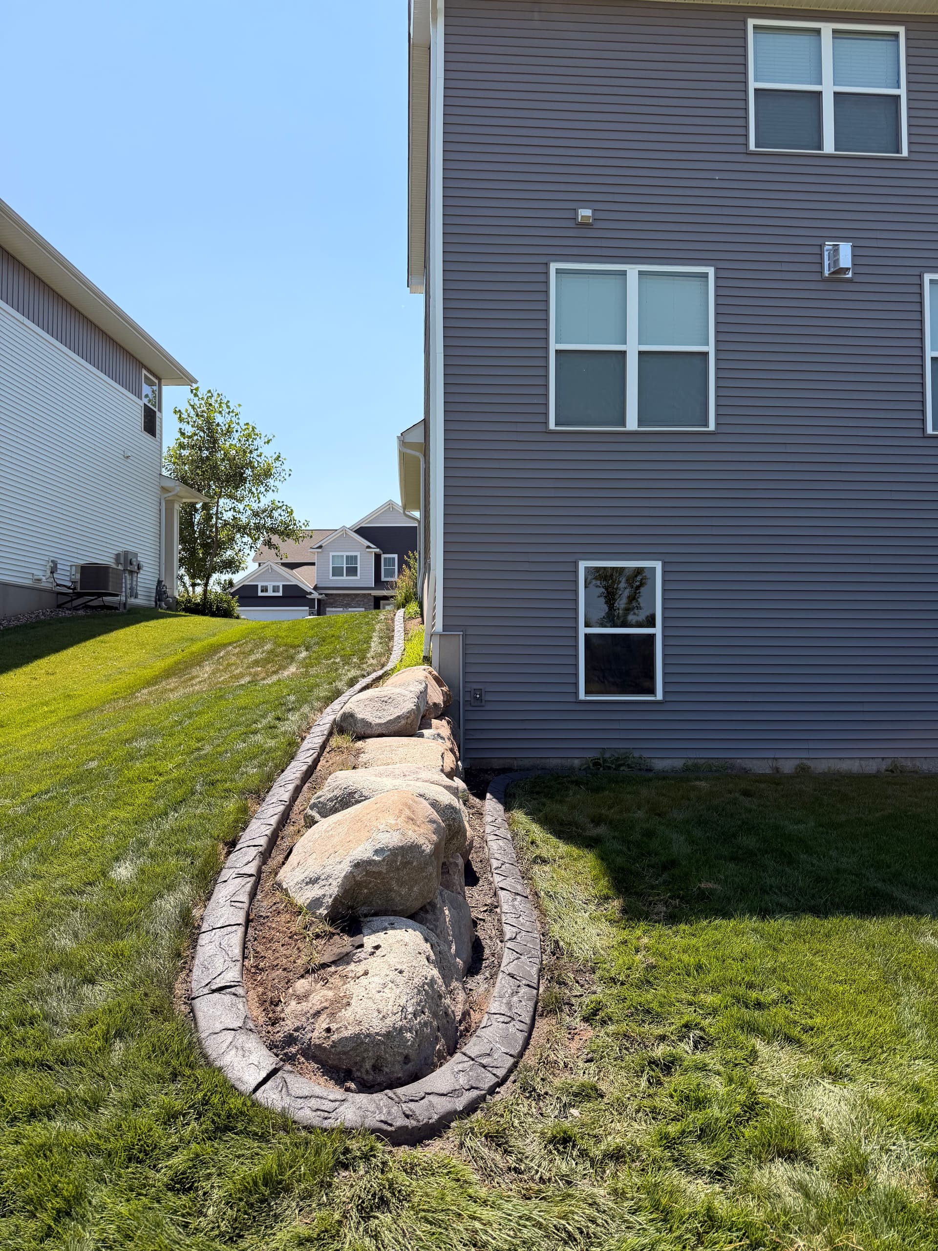 Gallery photos for Concrete Curb Landscape Edging Done Right in Hugo Minnesota: Image #2