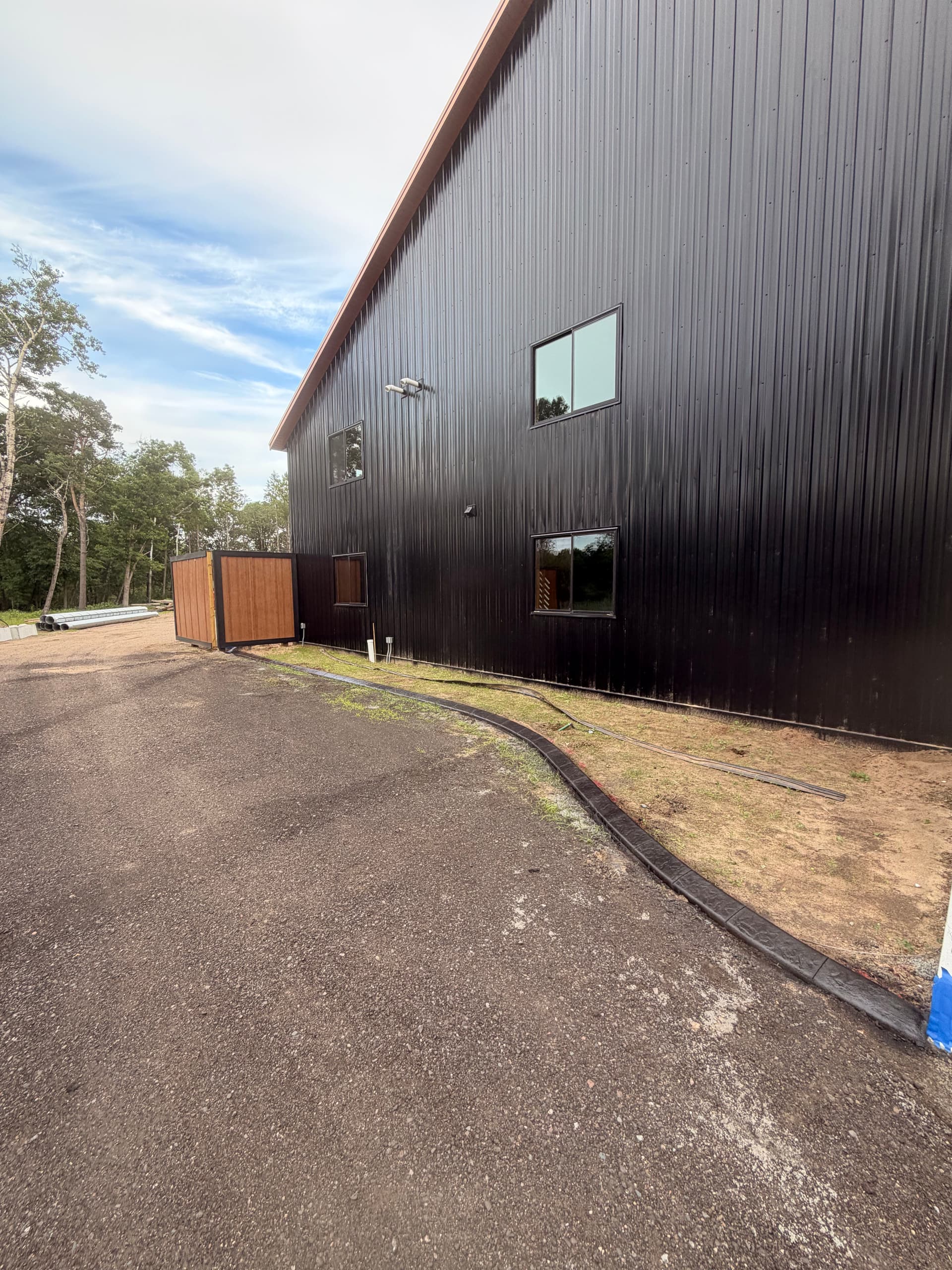 Concrete Curbing Installation for Betzler Builders in Princeton MN image