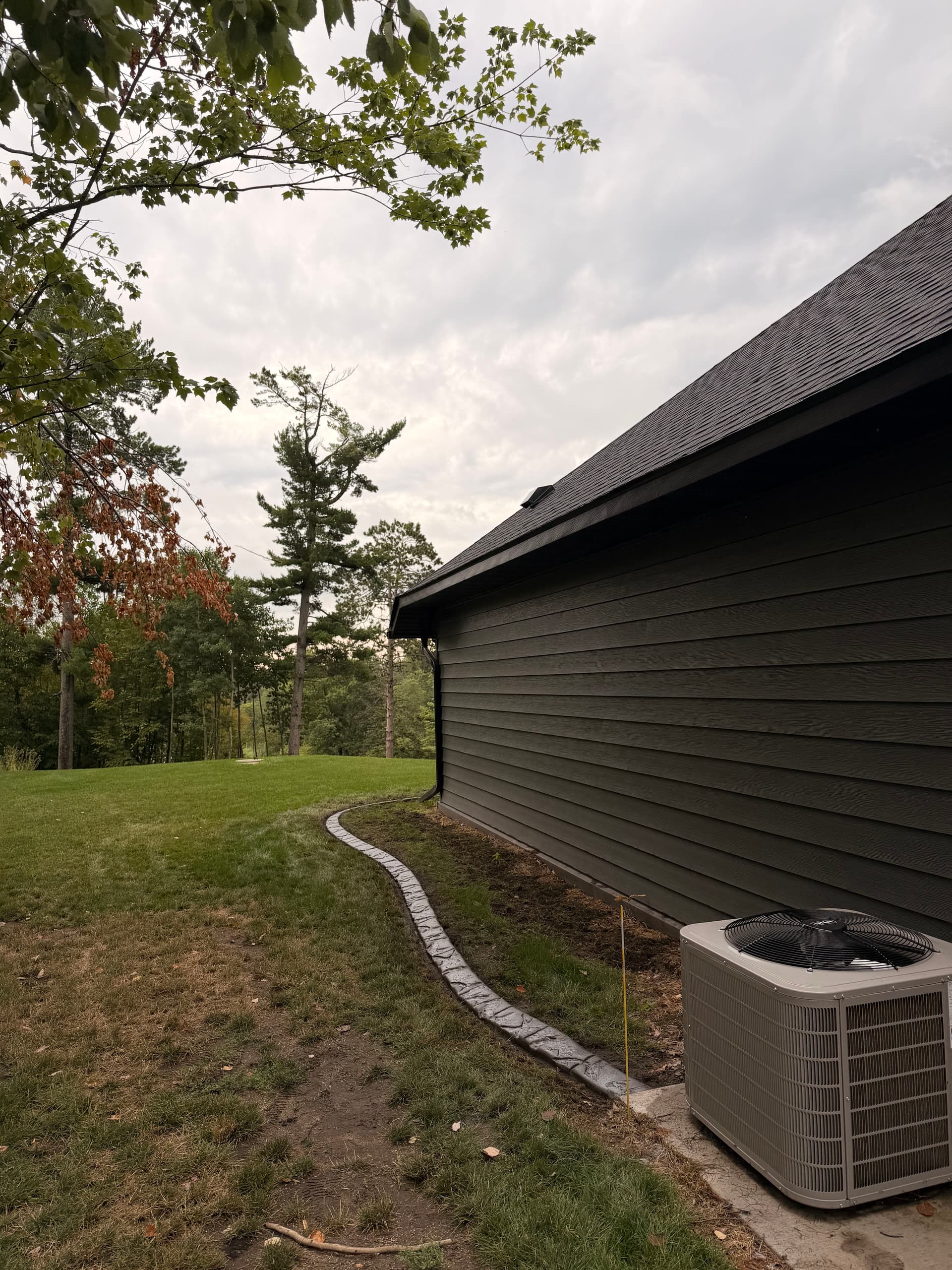 Gallery photos for Concrete Landscape Curbing Installed in Crosslake MN: Image #1