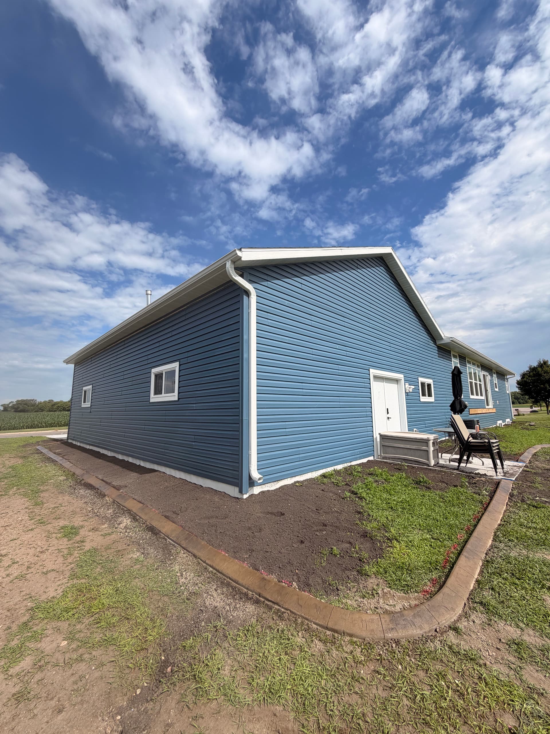 Gallery photos for Concrete Curbing with Wheat and Walnut Slate Stamp in Willmar MN: Image #3
