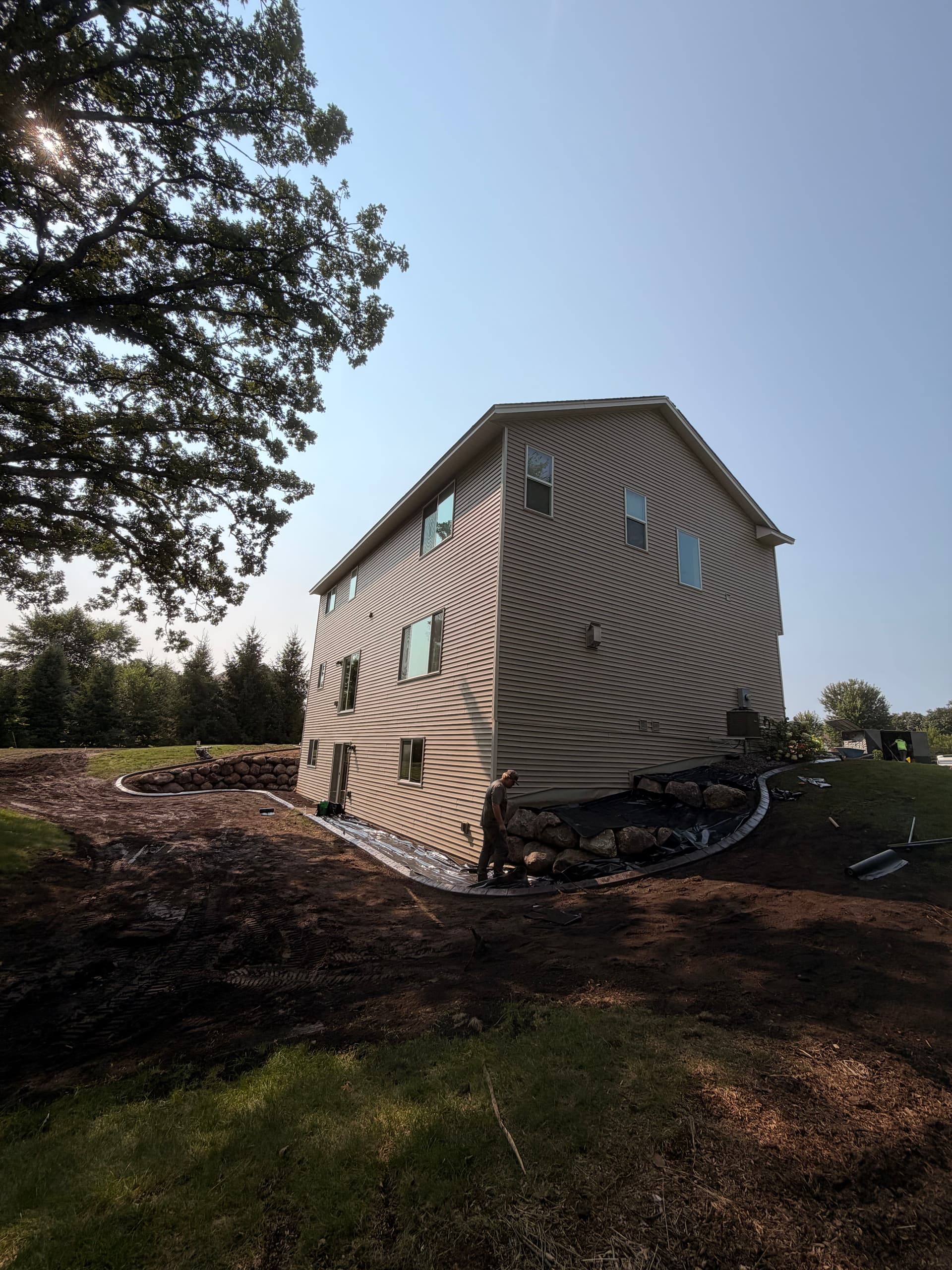 Gallery photos for Concrete Curbing Gives This Zimmerman Home Sharper Edges: Image #3