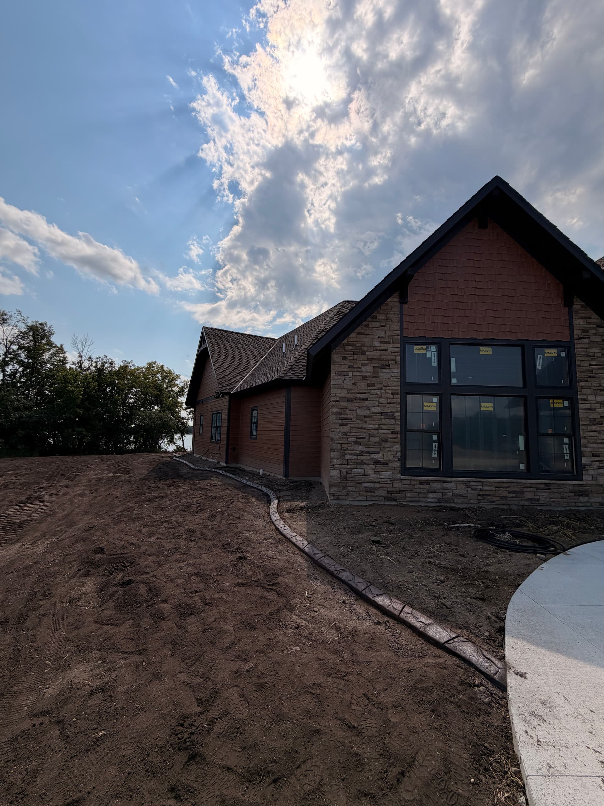 Gallery photos for 650 Feet of Concrete Curbing Installed in Buffalo MN: Image #1