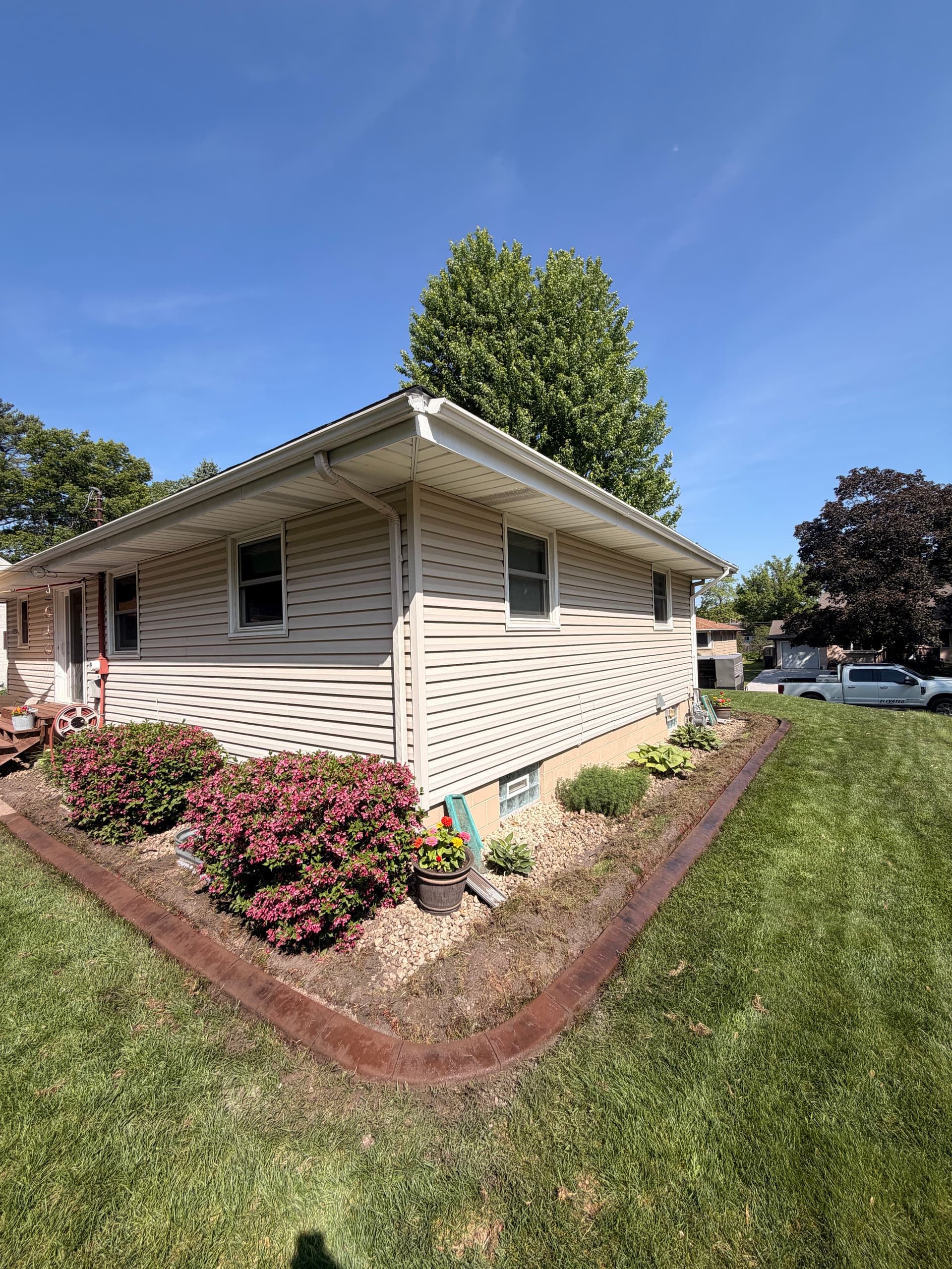 Gallery photos for Concrete Curbing with Slate Stamp Finish in Fridley: Image #2