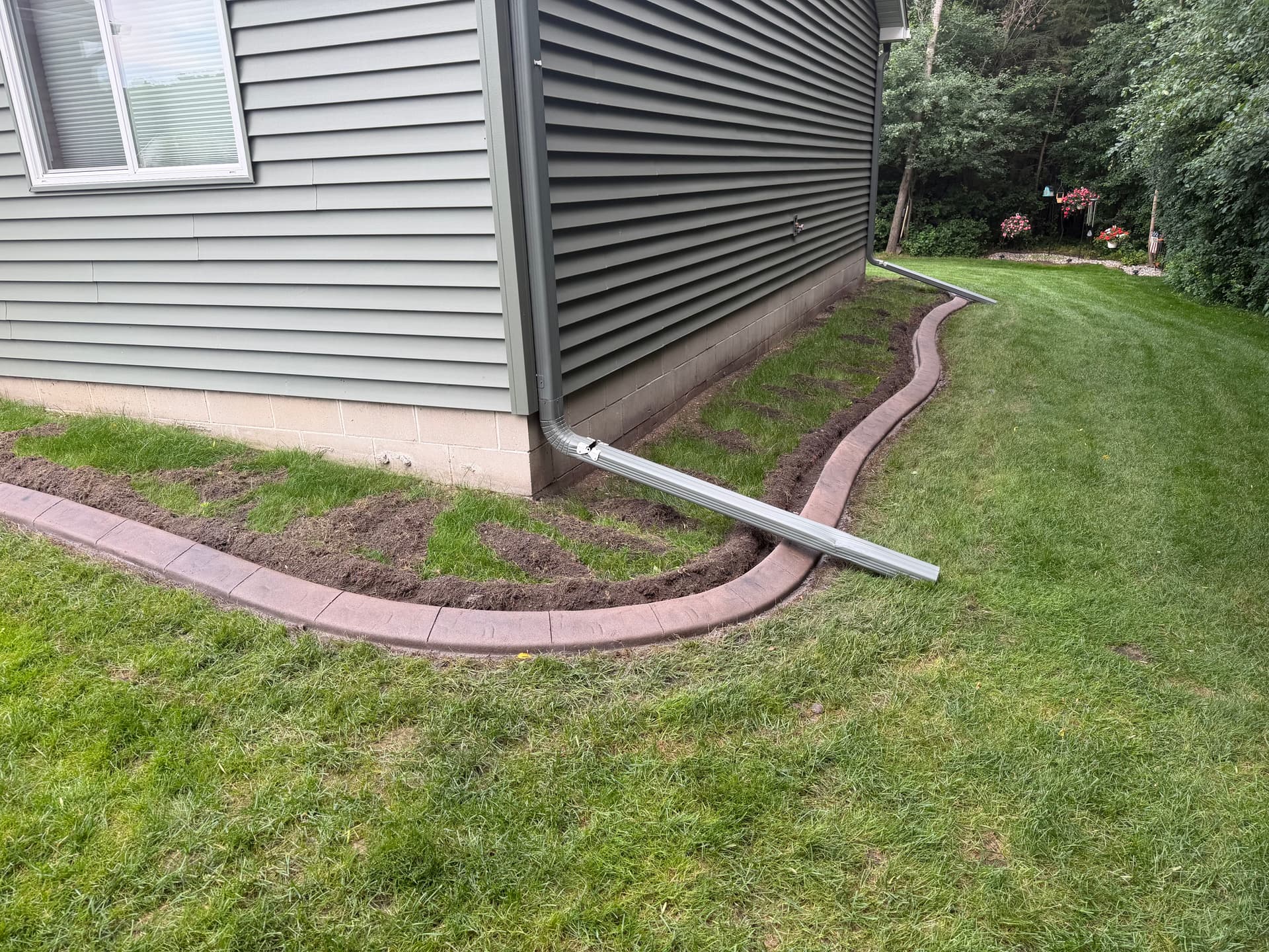 Gallery photos for Concrete Curbing with Slate Stamp Finish in Cold Spring: Image #1