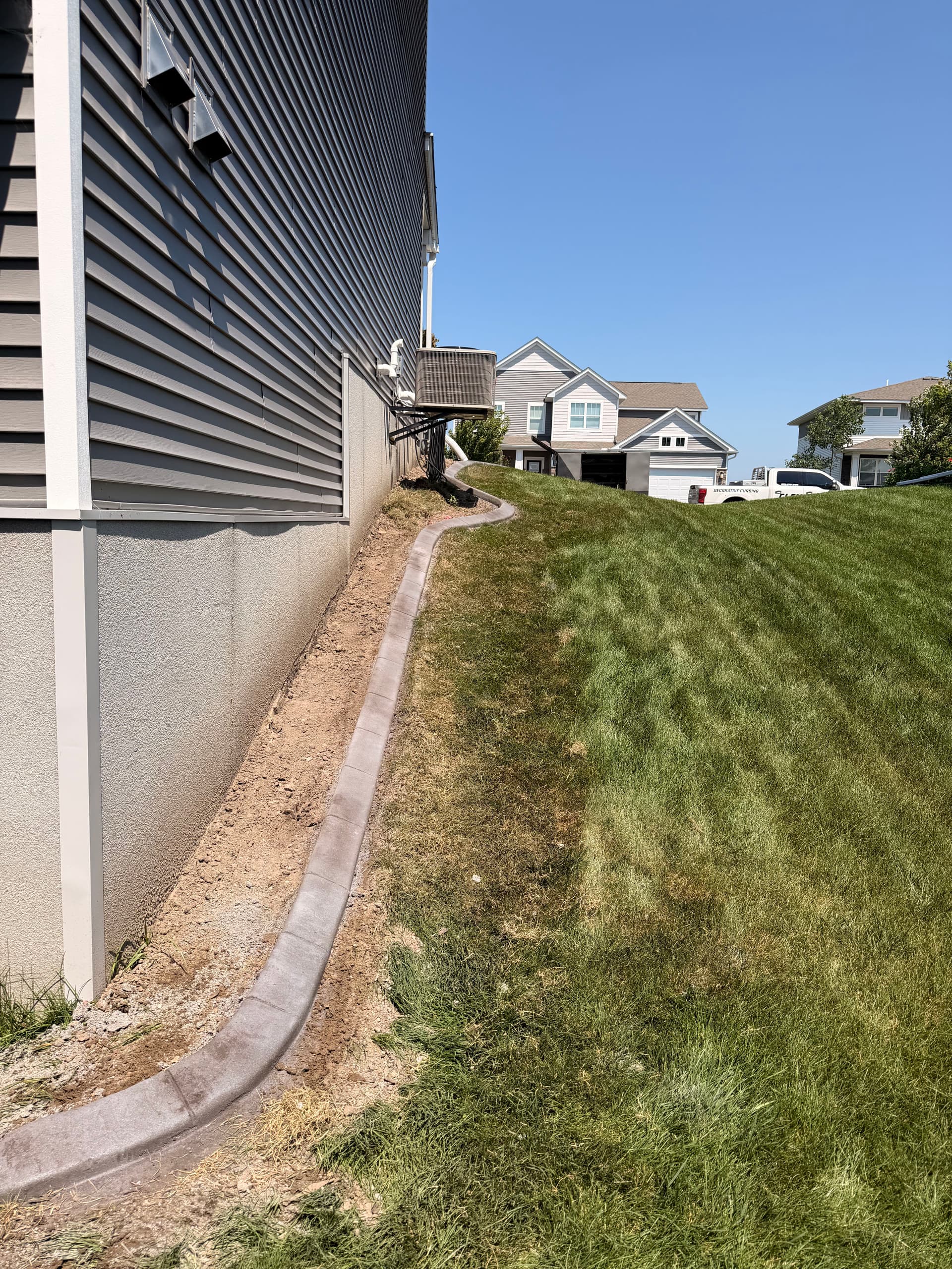 Gallery photos for Concrete Curb Landscape Edging in Hugo Minnesota: Image #1