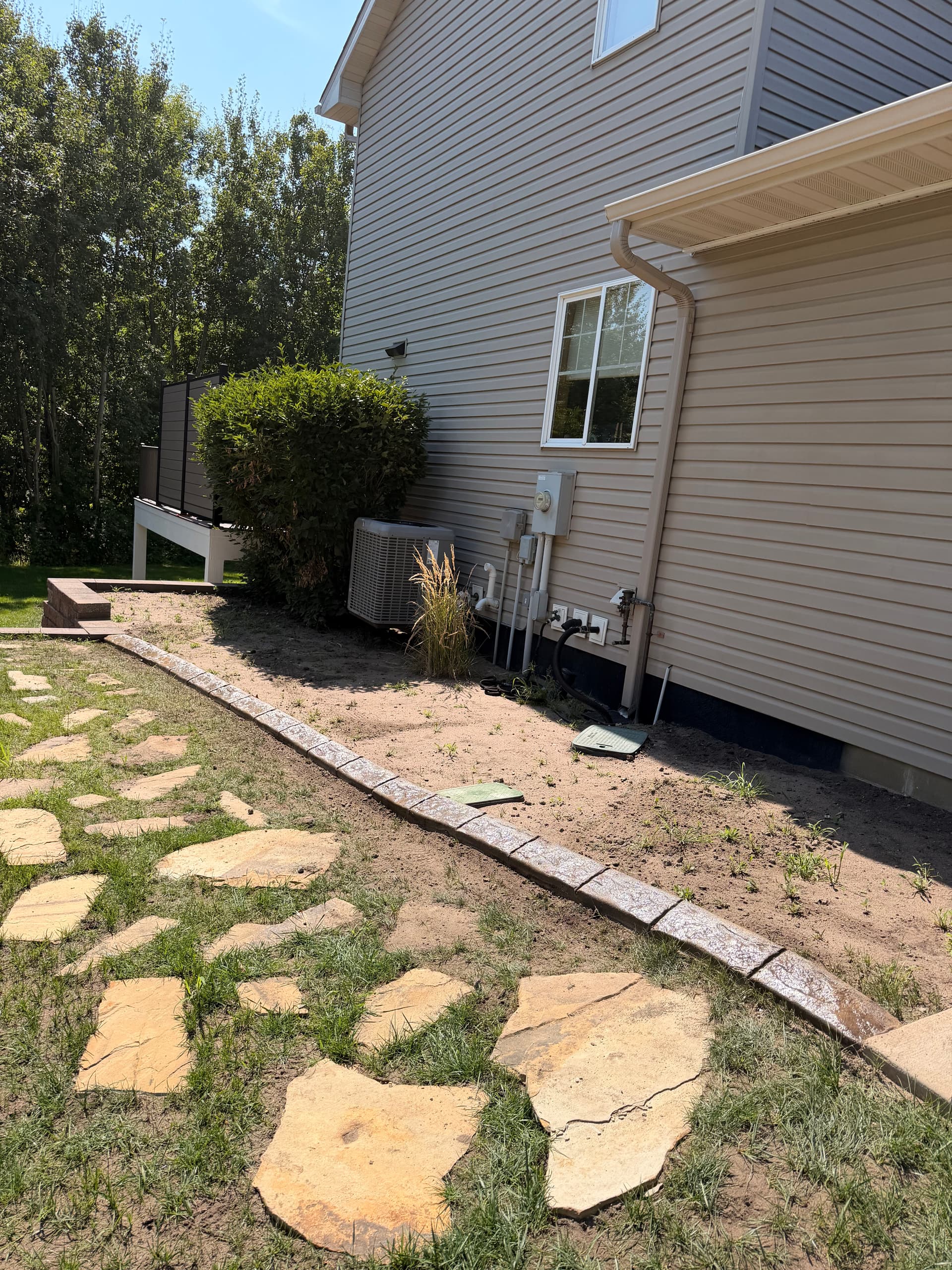 Gallery photos for Concrete Curbing Install Gives Otsego Landscape a Clean, Finished Edge: Image #4