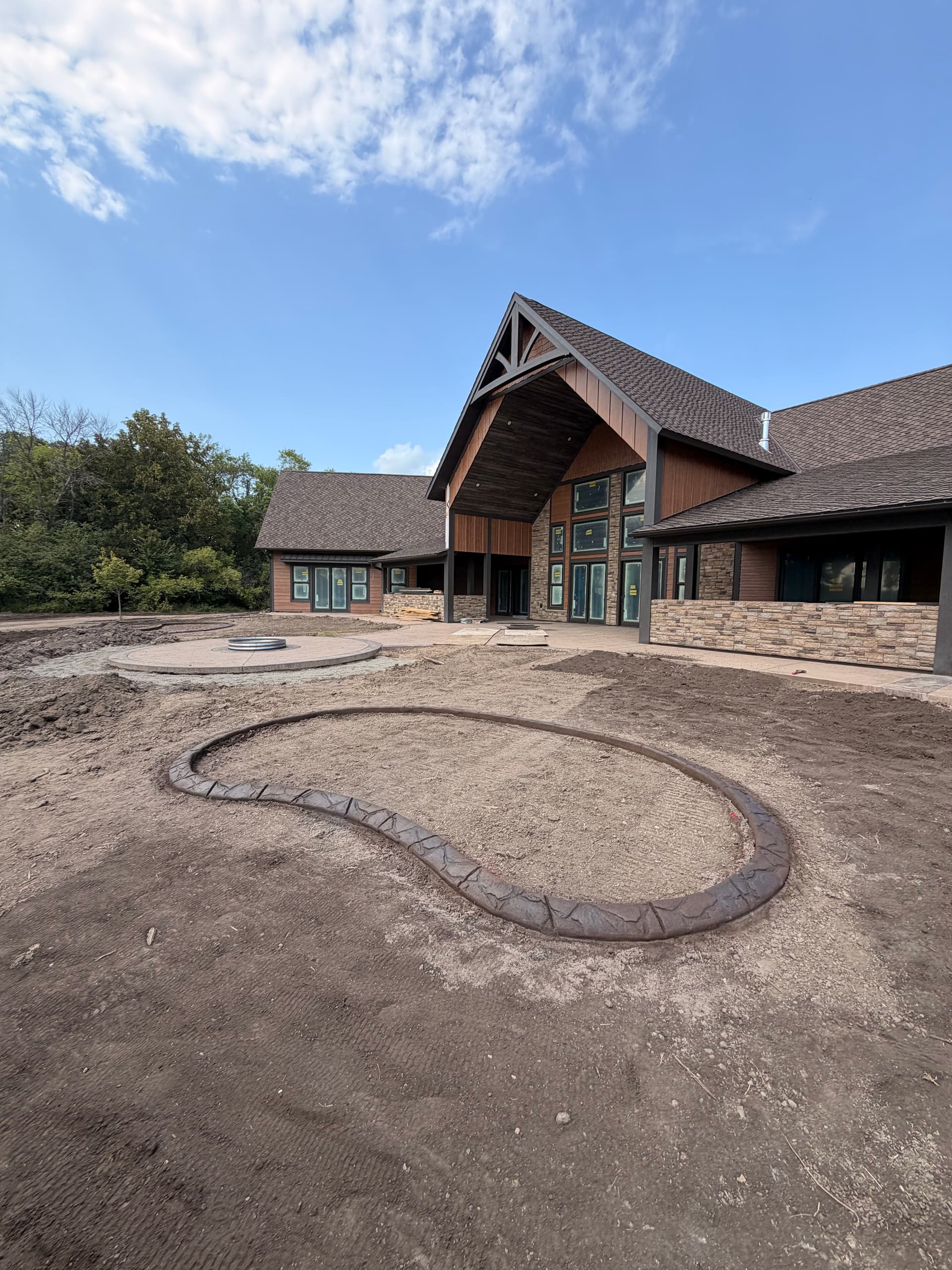 Gallery photos for 650 Feet of Concrete Curbing Installed in Buffalo MN: Image #3