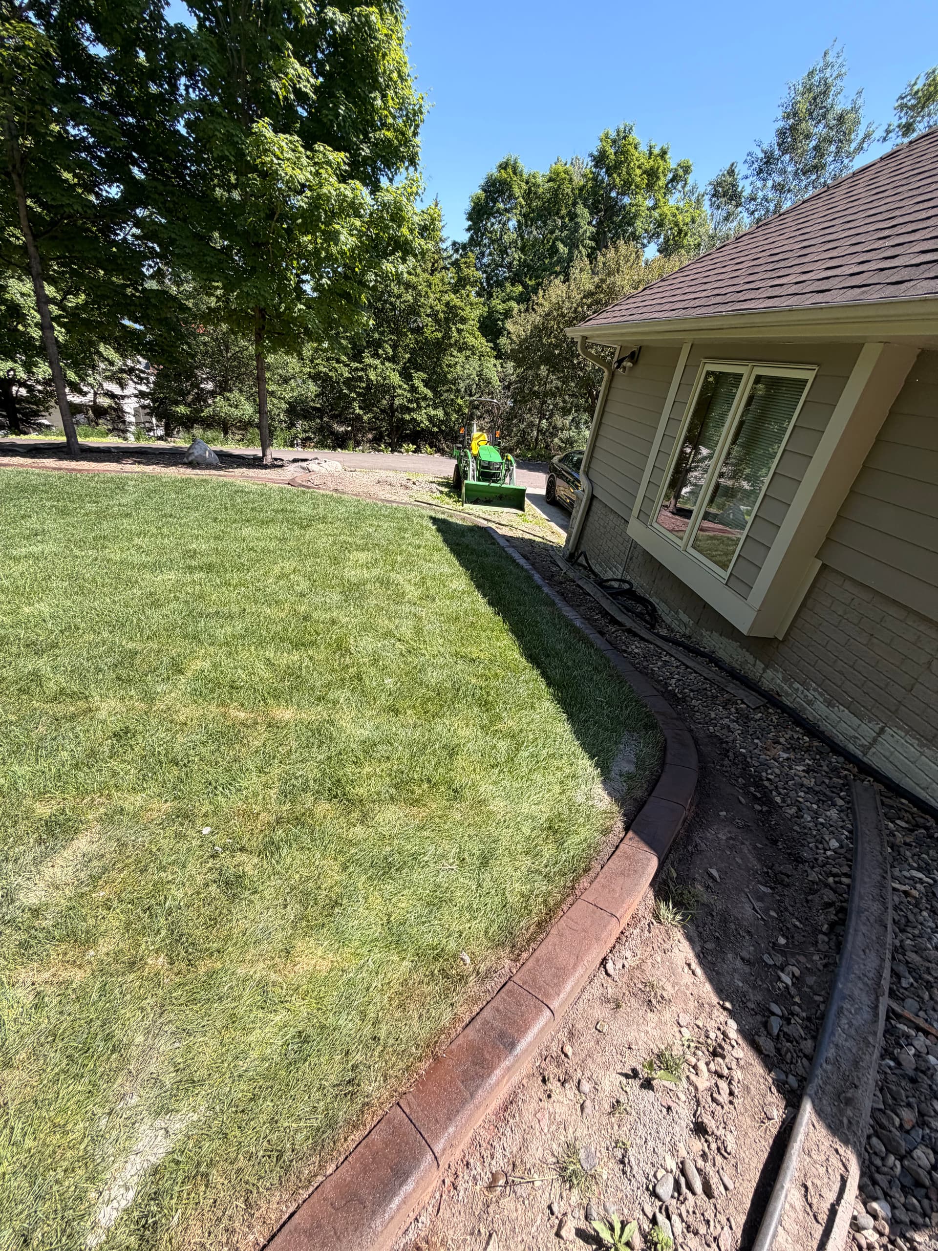 Gallery photos for Concrete Curbing with Slate Stamp Finish in Mound MN: Image #3