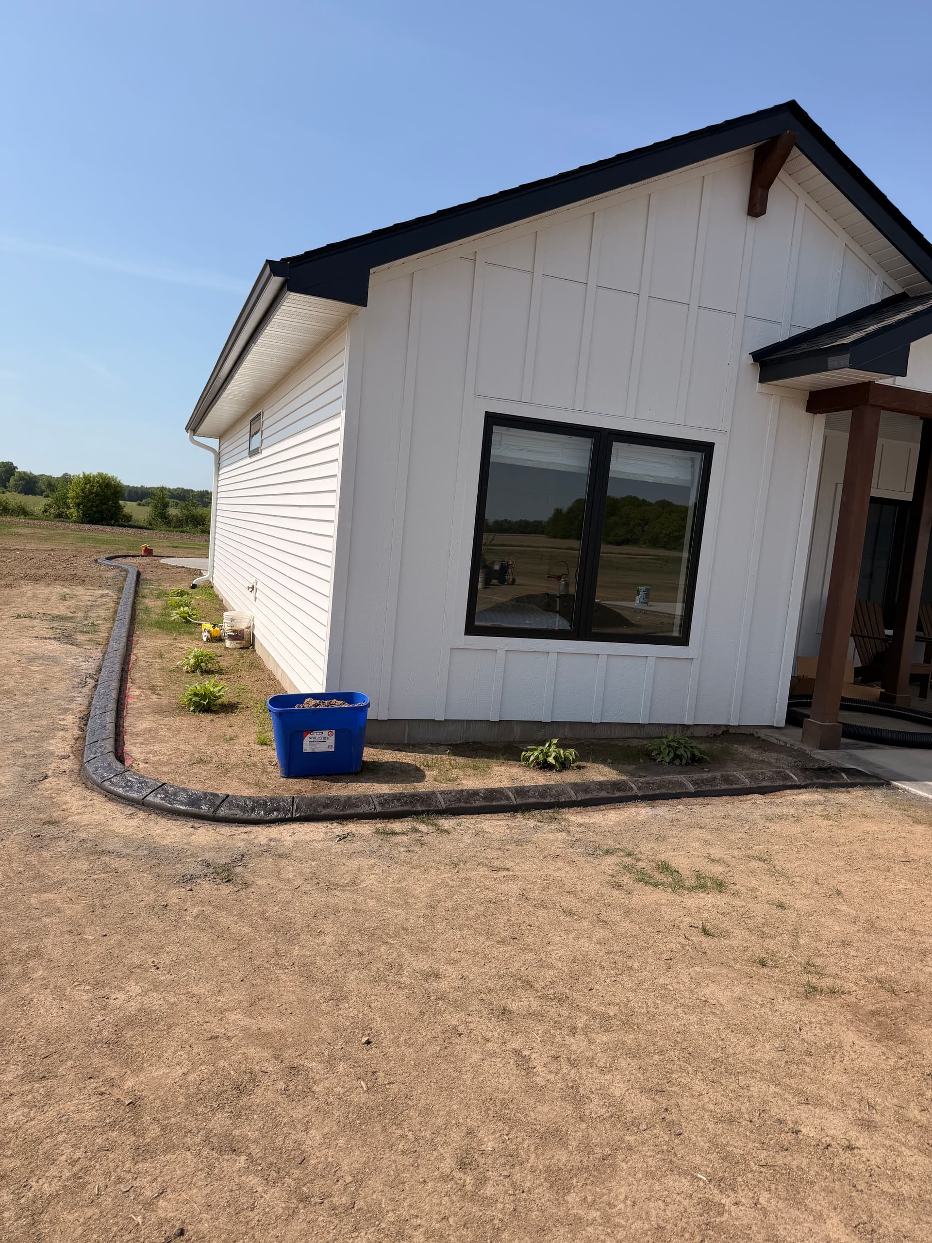 Gallery photos for Concrete Curbing with Spanish Stamp Finish in Princeton MN: Image #1