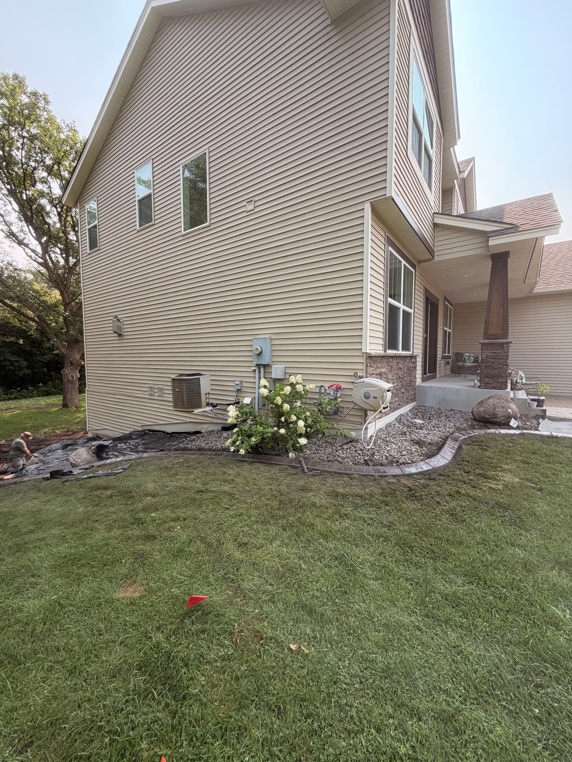 Gallery photos for Concrete Curbing Gives This Zimmerman Home Sharper Edges: Image #2