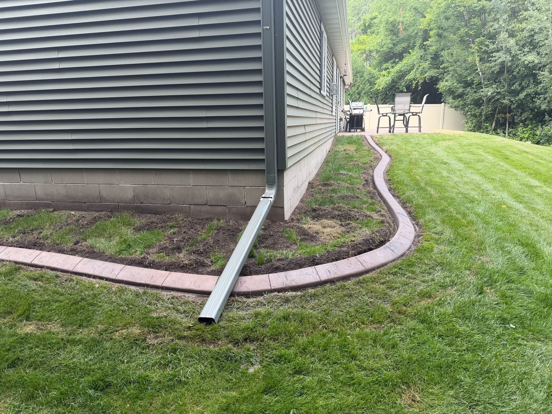 Gallery photos for Concrete Curbing with Slate Stamp Finish in Cold Spring: Image #2
