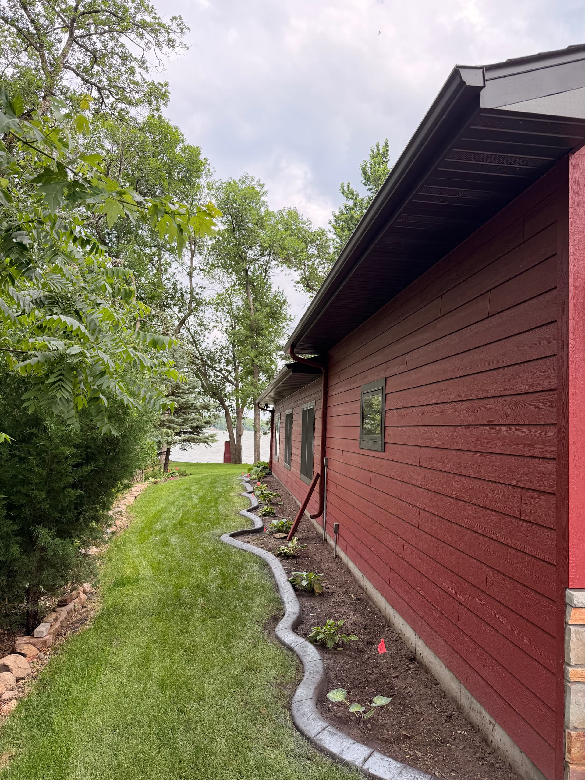 Gallery photos for Concrete Curbing with a Storm Grey Slate Finish in Palmer: Image #2
