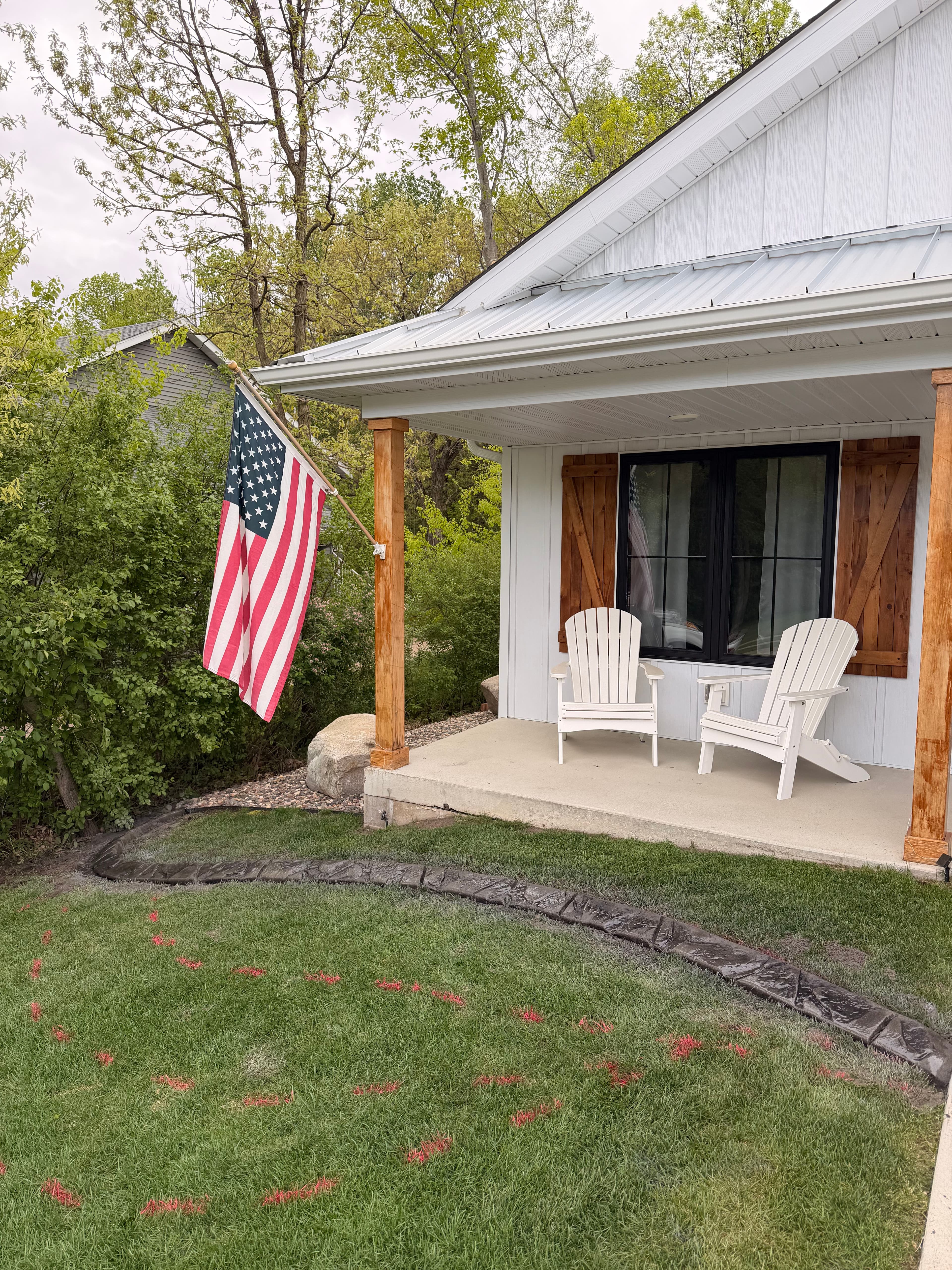 Project Concrete Curbing with Storm Grey and Charcoal Tones in Cold Spring image