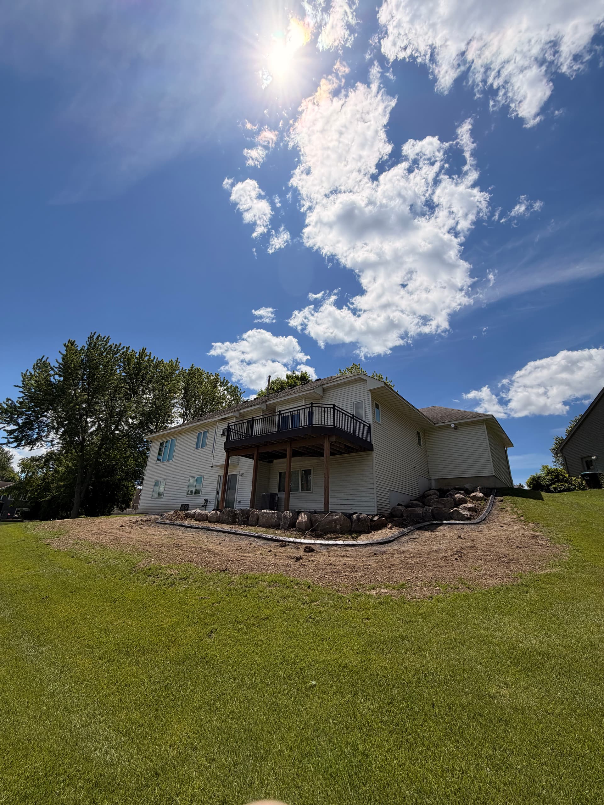 Gallery photos for Concrete Curbing Install Gives Maple Grove Property a Polished Edge: Image #2