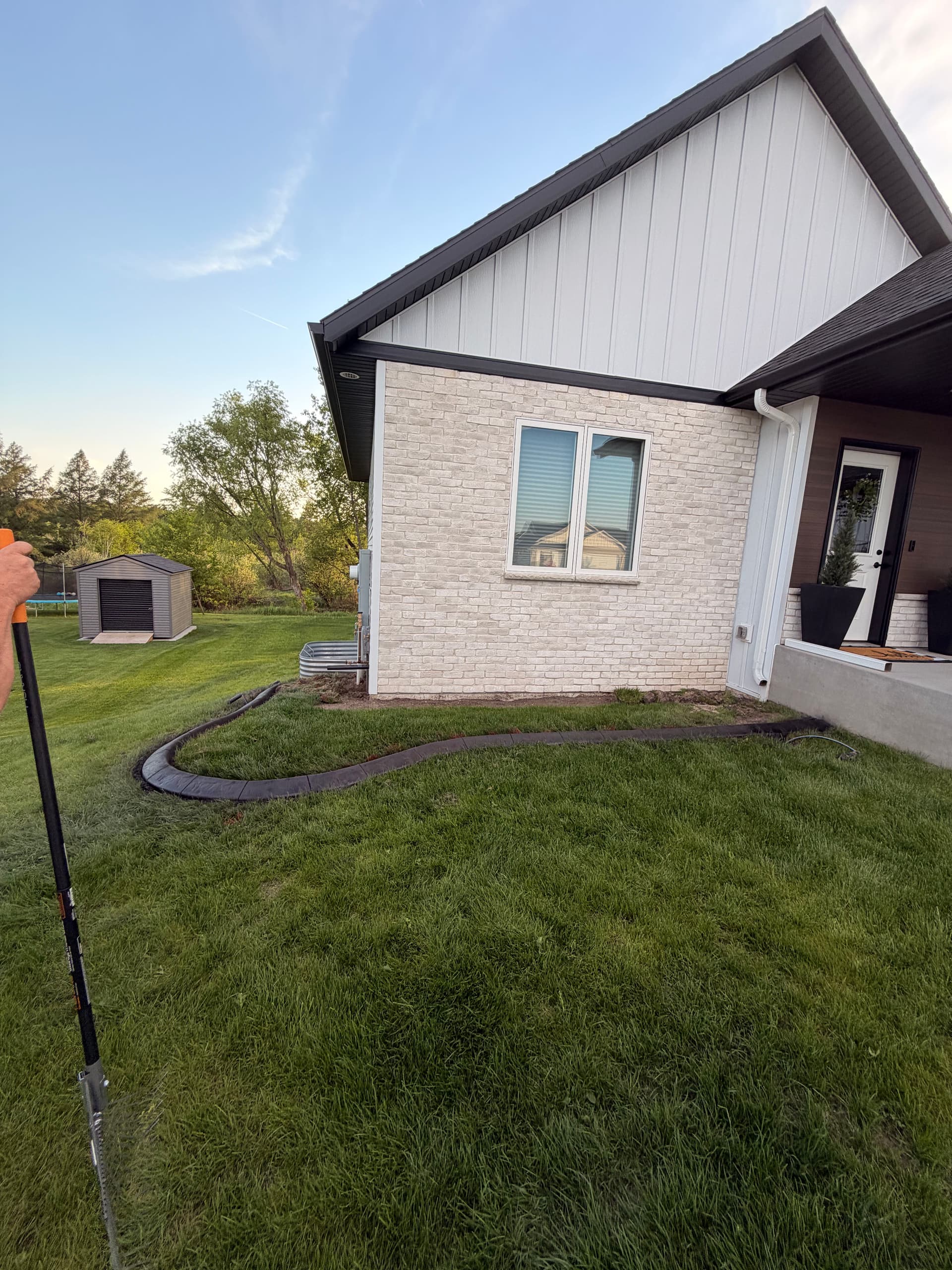 Concrete Curbing with Slate Stamp Finish in Avon MN image