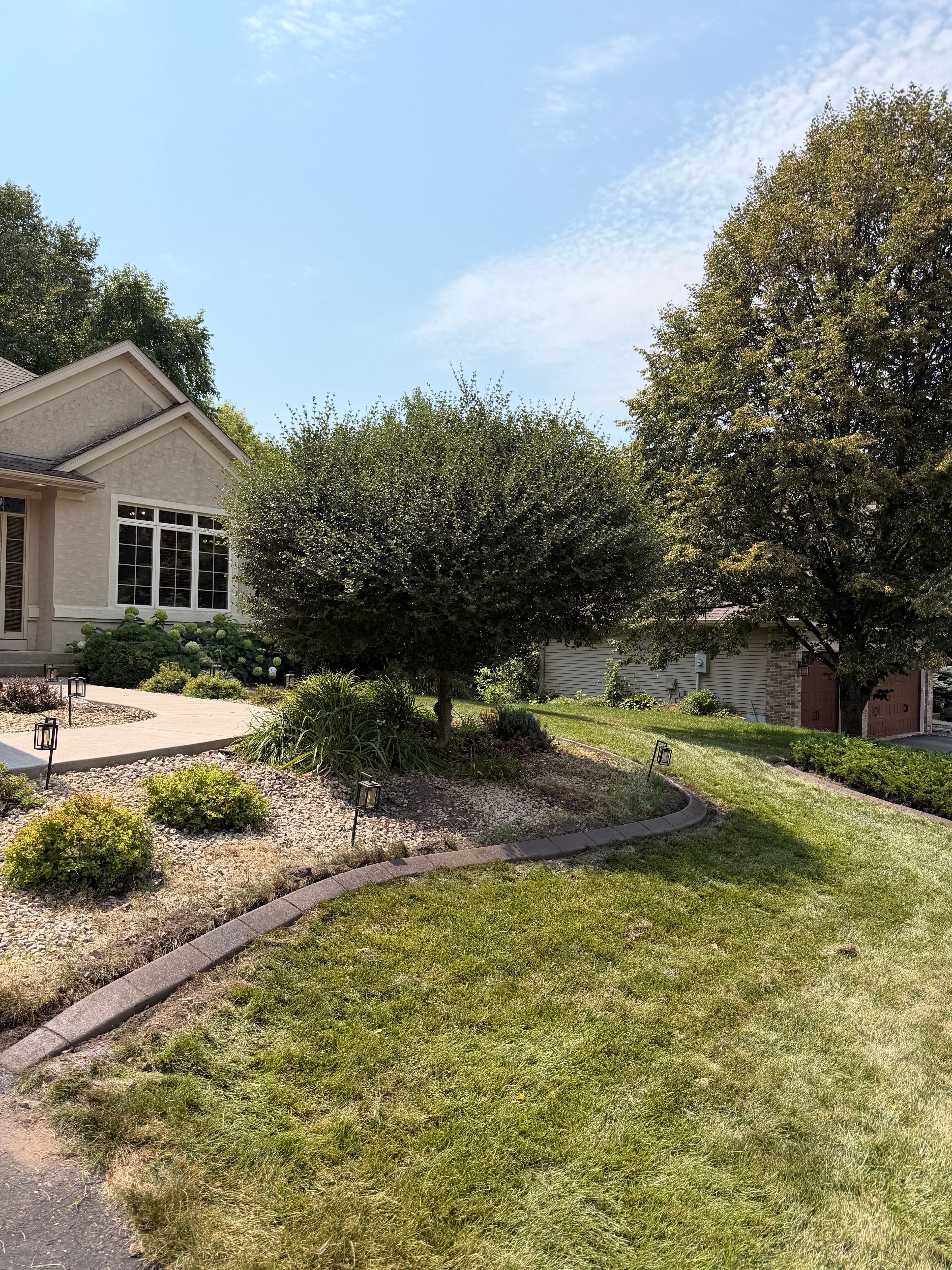 Project Concrete Curb Landscape Edging in Elk River Minnesota image