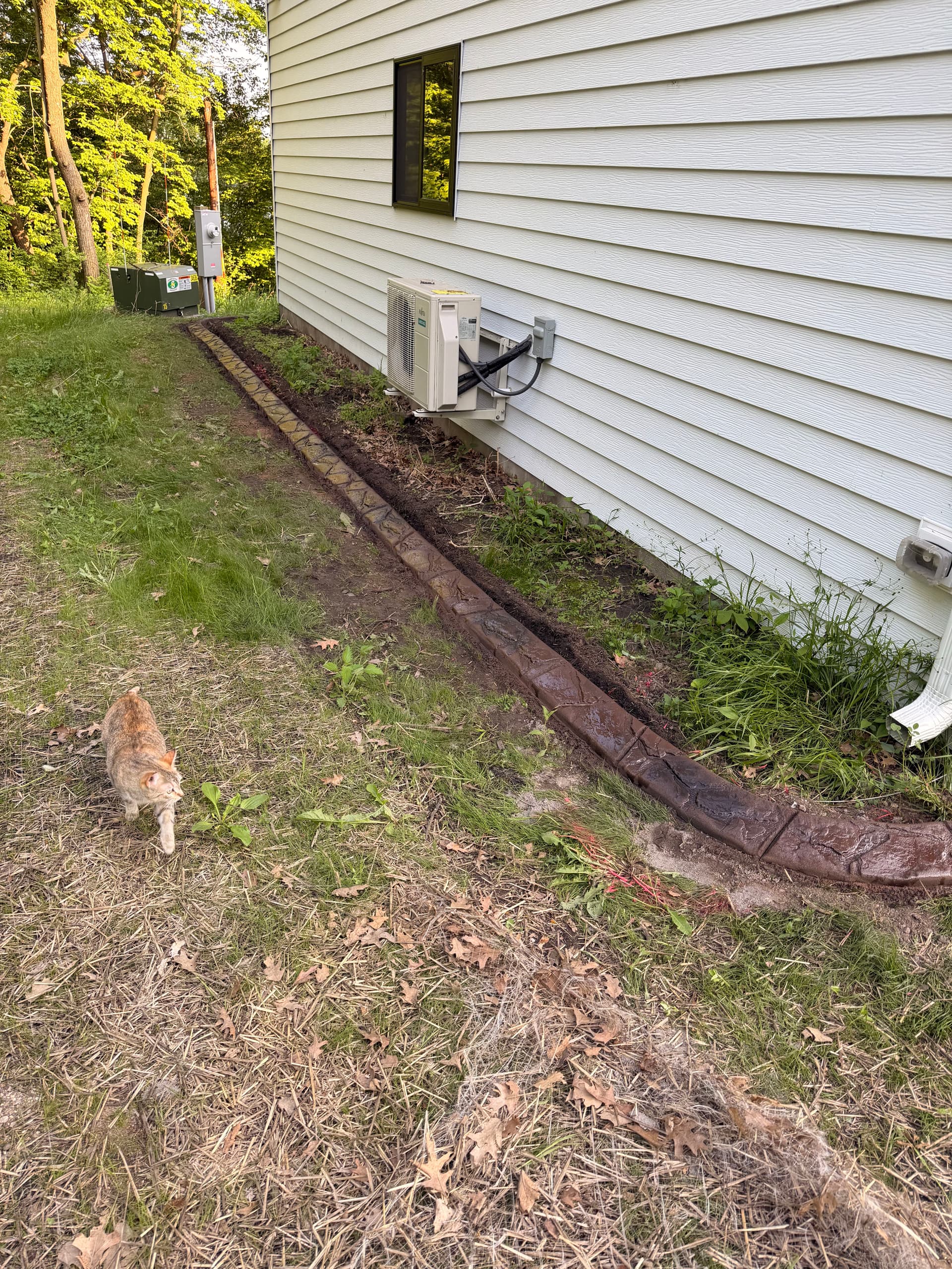 Gallery photos for Concrete Curbing with Granite Slate Stamp in Paynesville: Image #7