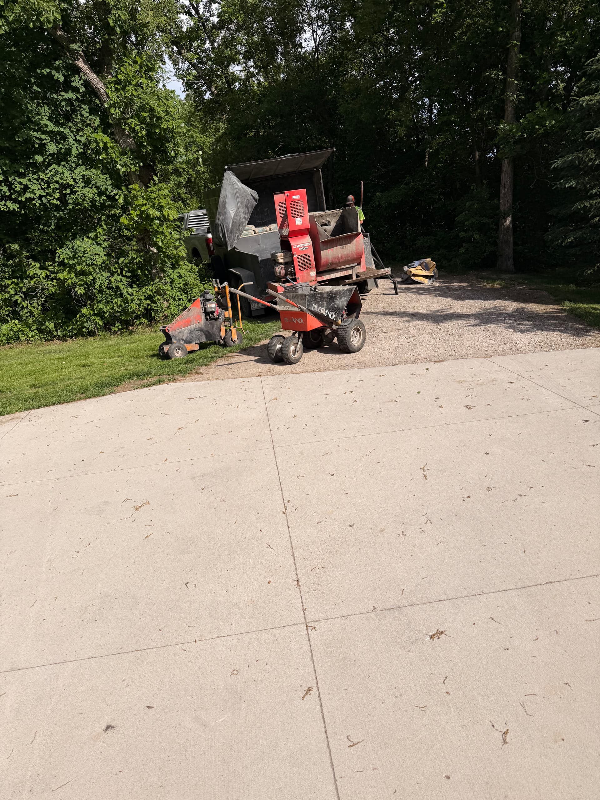 Gallery photos for Concrete Curbing with a Storm Grey Slate Finish in Big Lake: Image #4