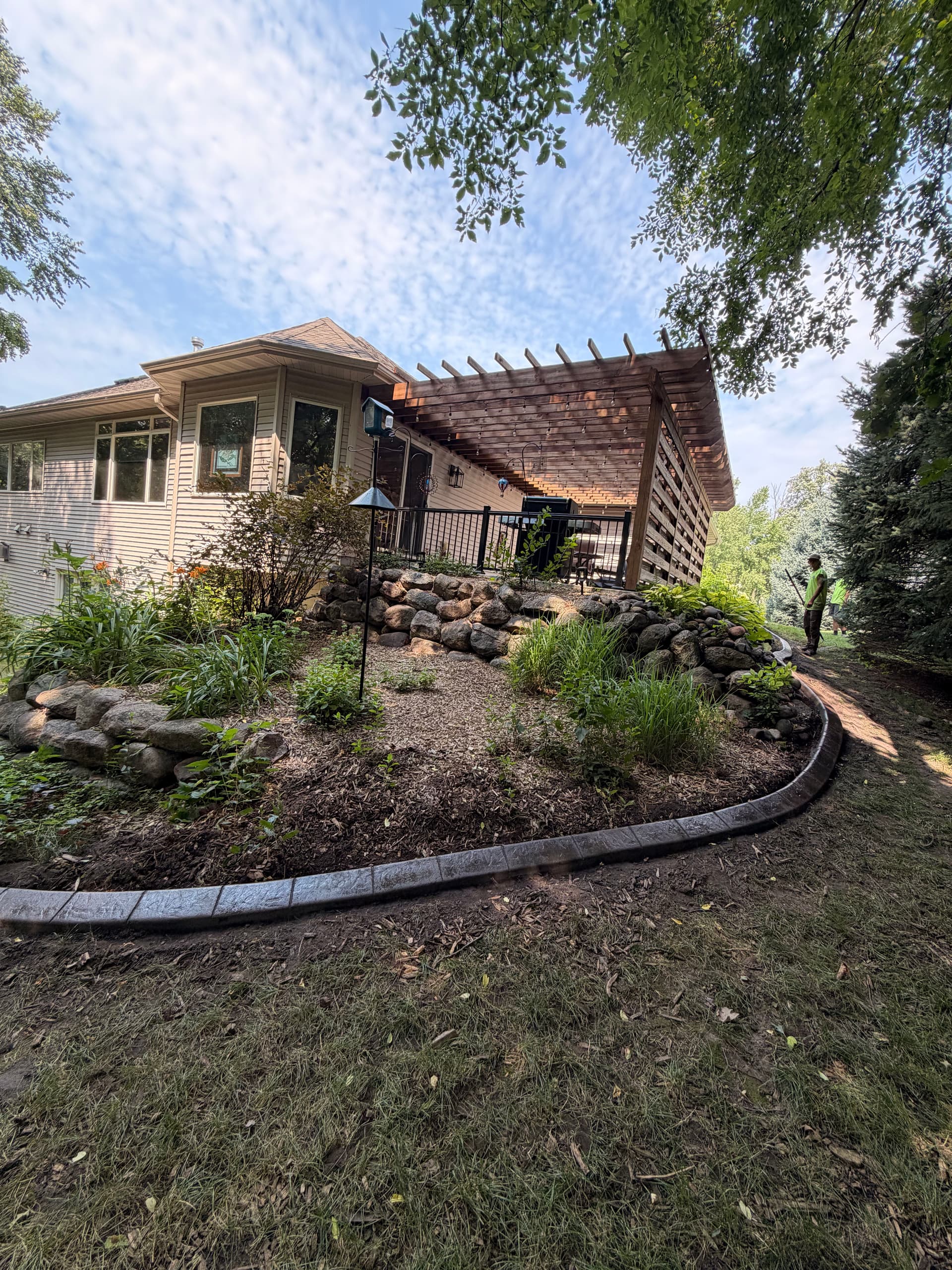 Gallery photos for Concrete Curb Landscape Edging in Elk River Minnesota: Image #6