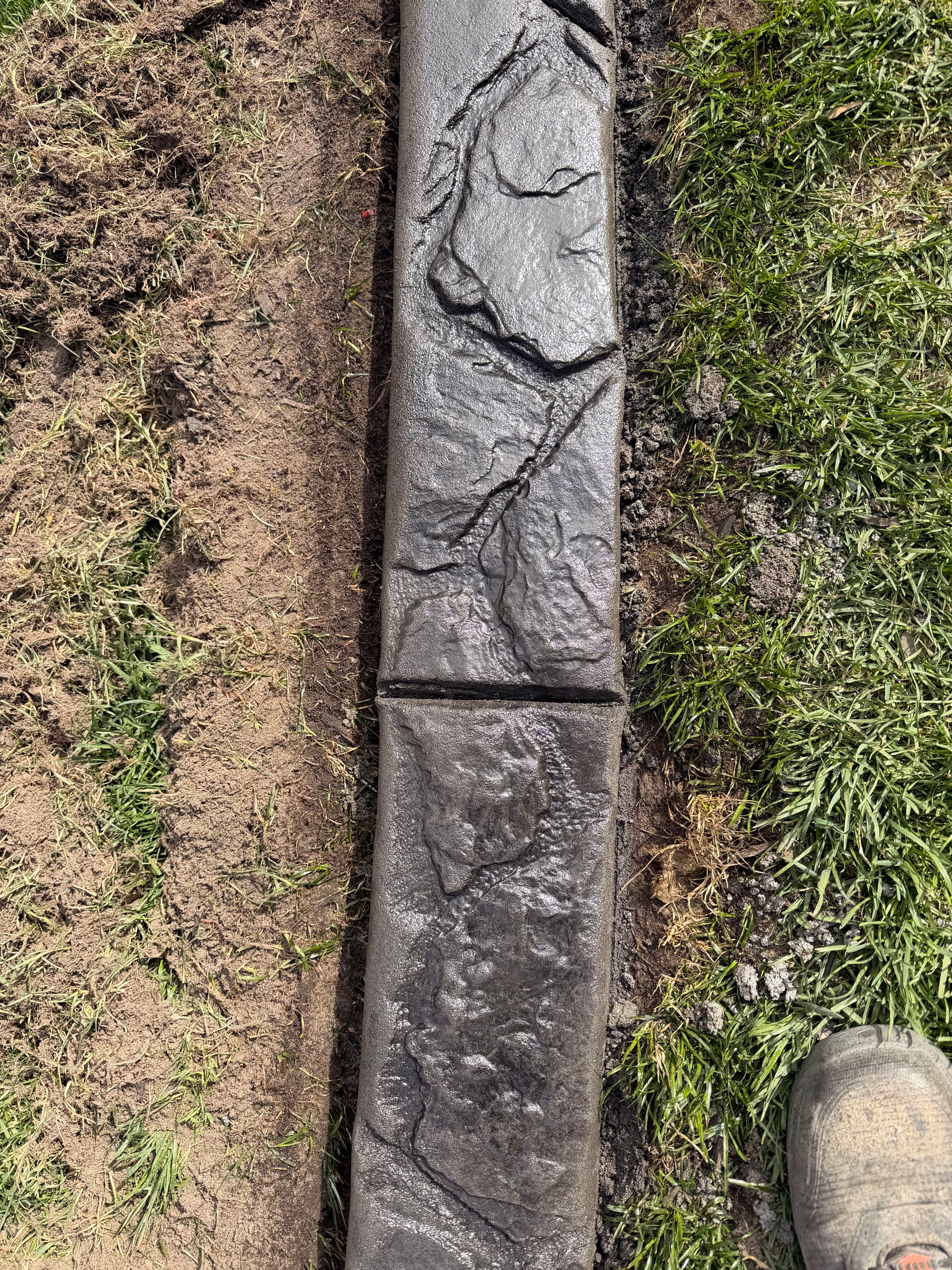 Gallery photos for Concrete Curbing With a Granite Slate Finish in St. Stephen: Image #3