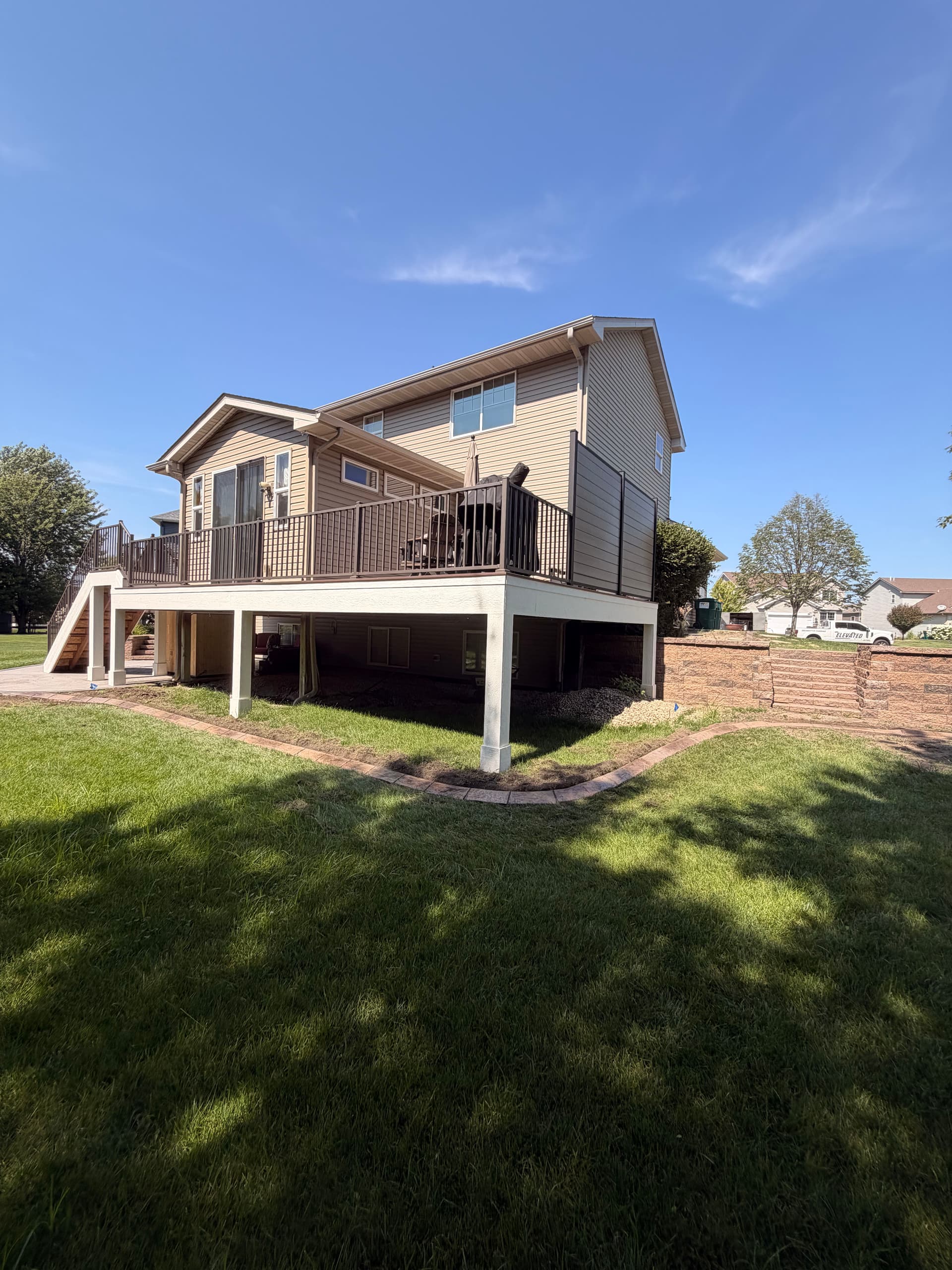Gallery photos for Concrete Curbing Install Gives Otsego Landscape a Clean, Finished Edge: Image #6