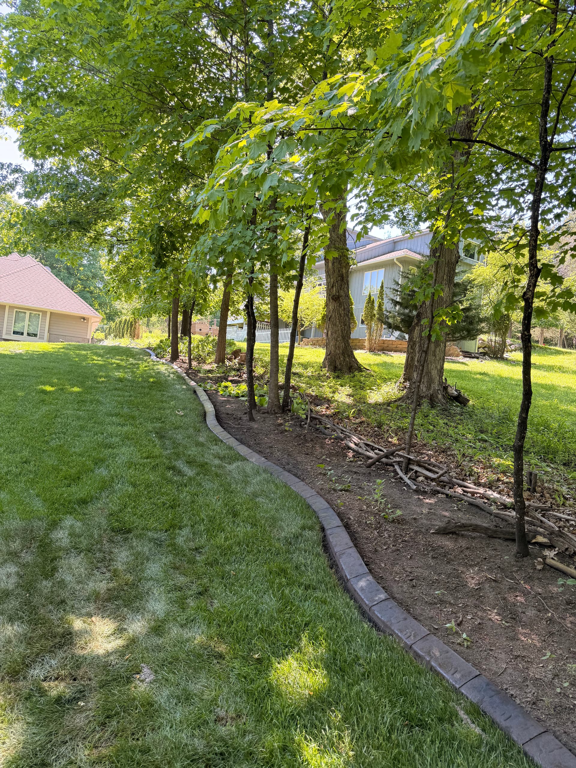 Gallery photos for Concrete Curbing with Slate Stamp Finish in Mound MN: Image #1