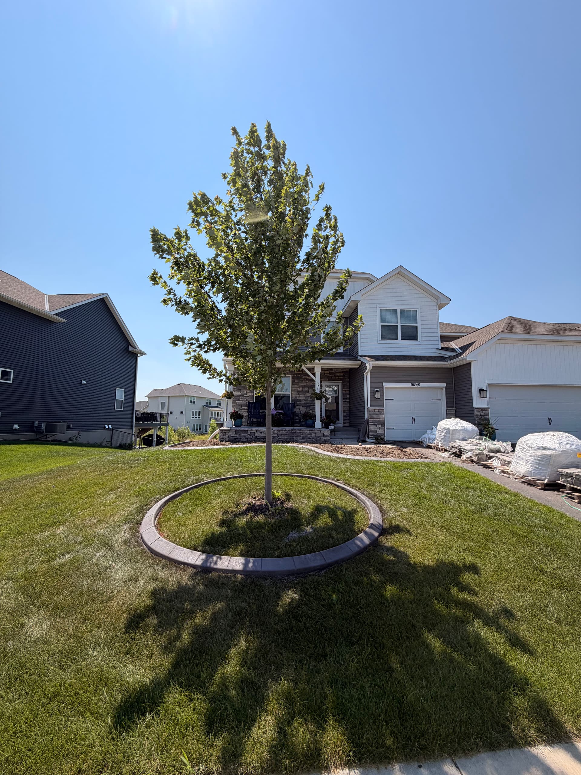 Concrete Curb Landscape Edging in Hugo Minnesota image