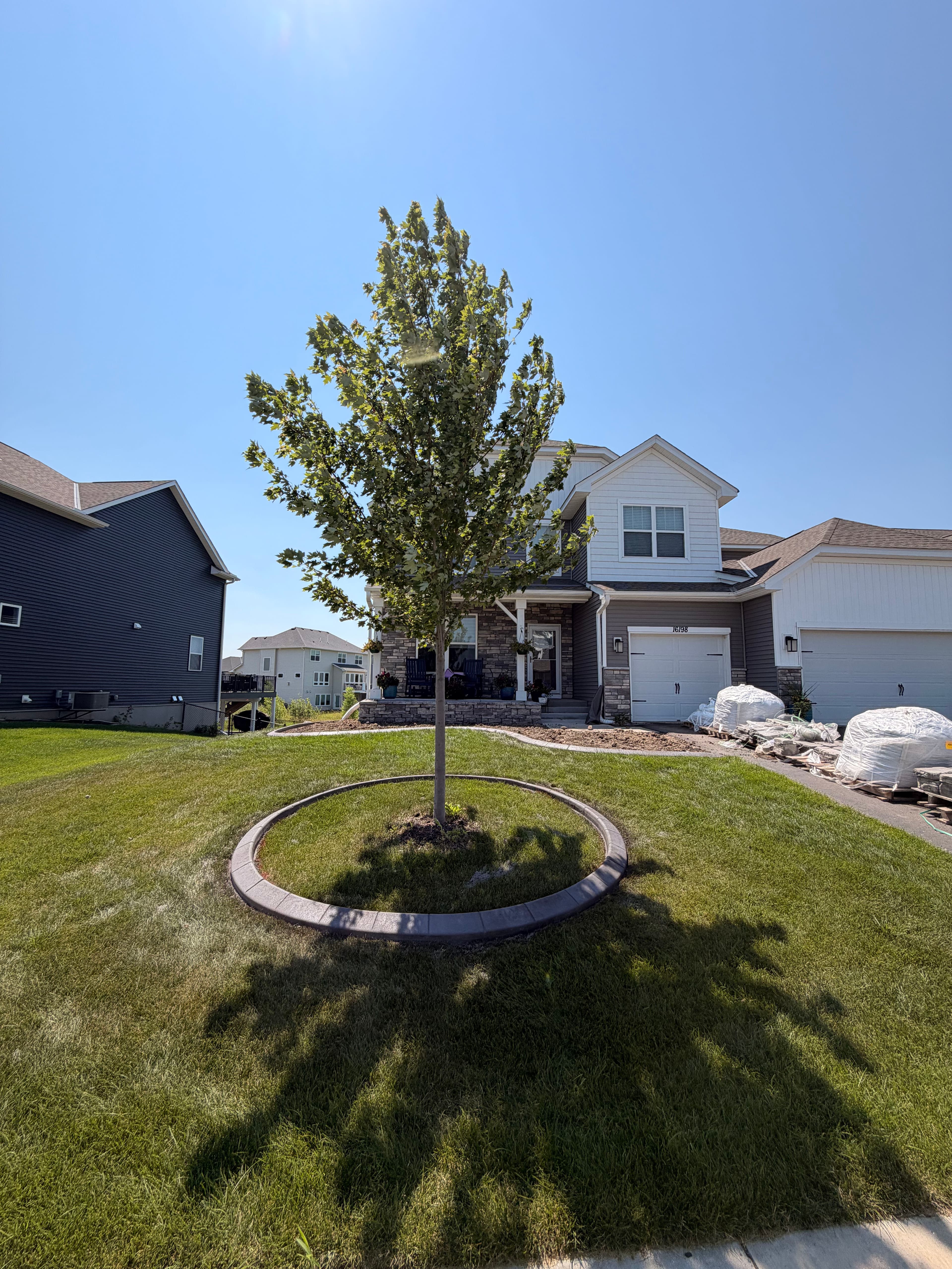 Project Concrete Curb Landscape Edging in Hugo Minnesota image