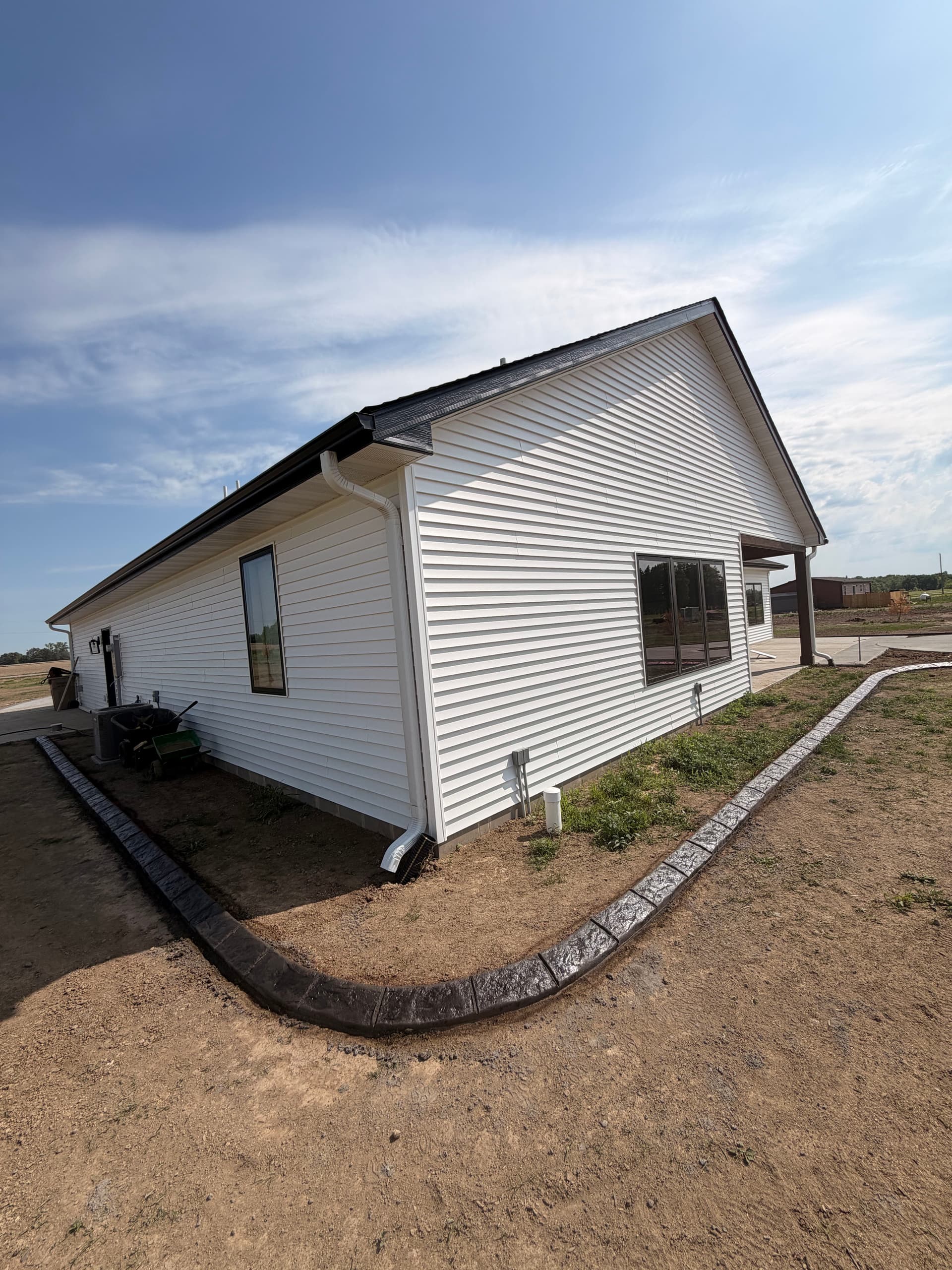 Gallery photos for Concrete Curbing with Spanish Stamp Finish in Princeton MN: Image #3