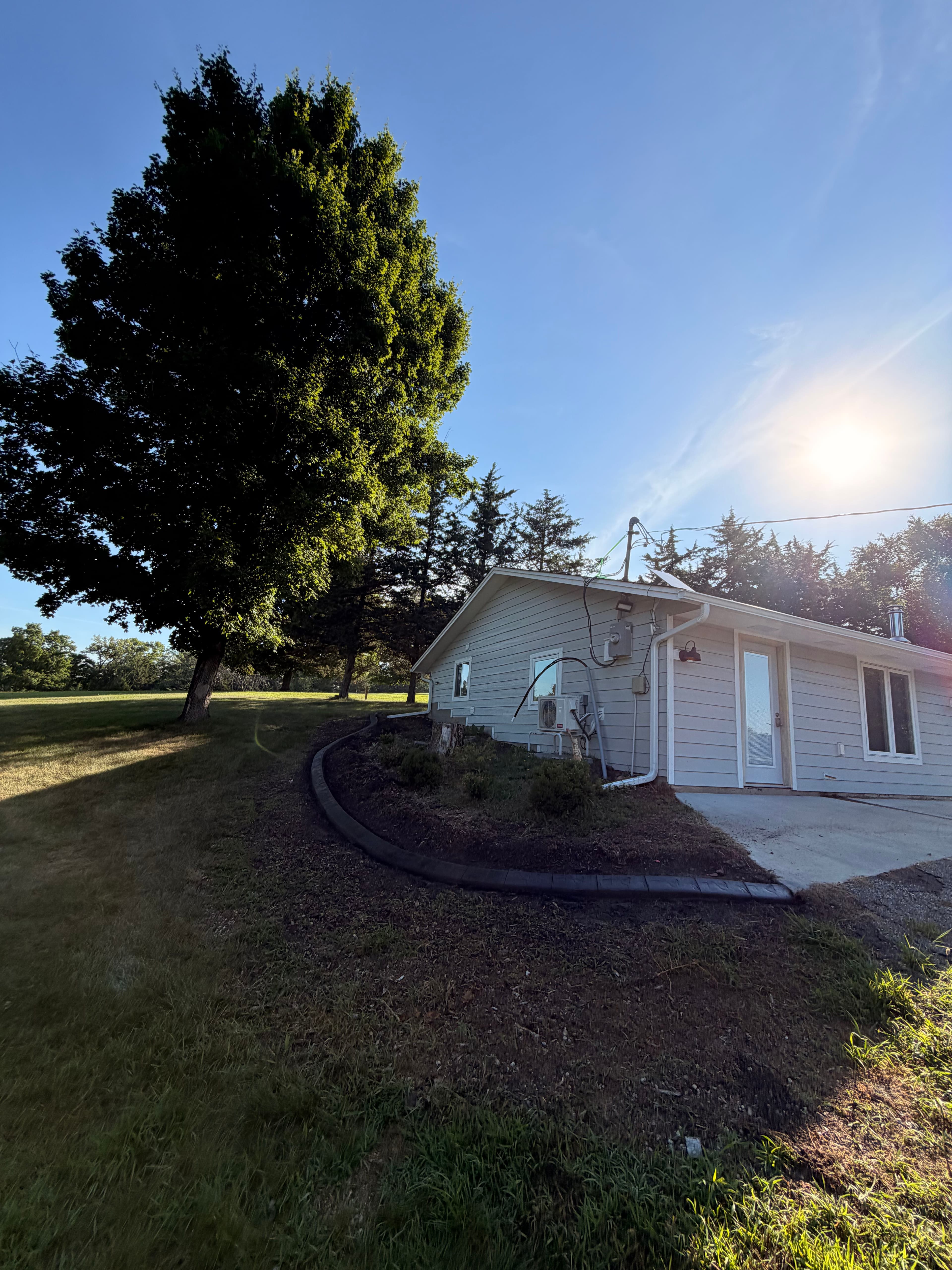 Project Concrete Curb Edging Around Guest Houses in South Haven MN image