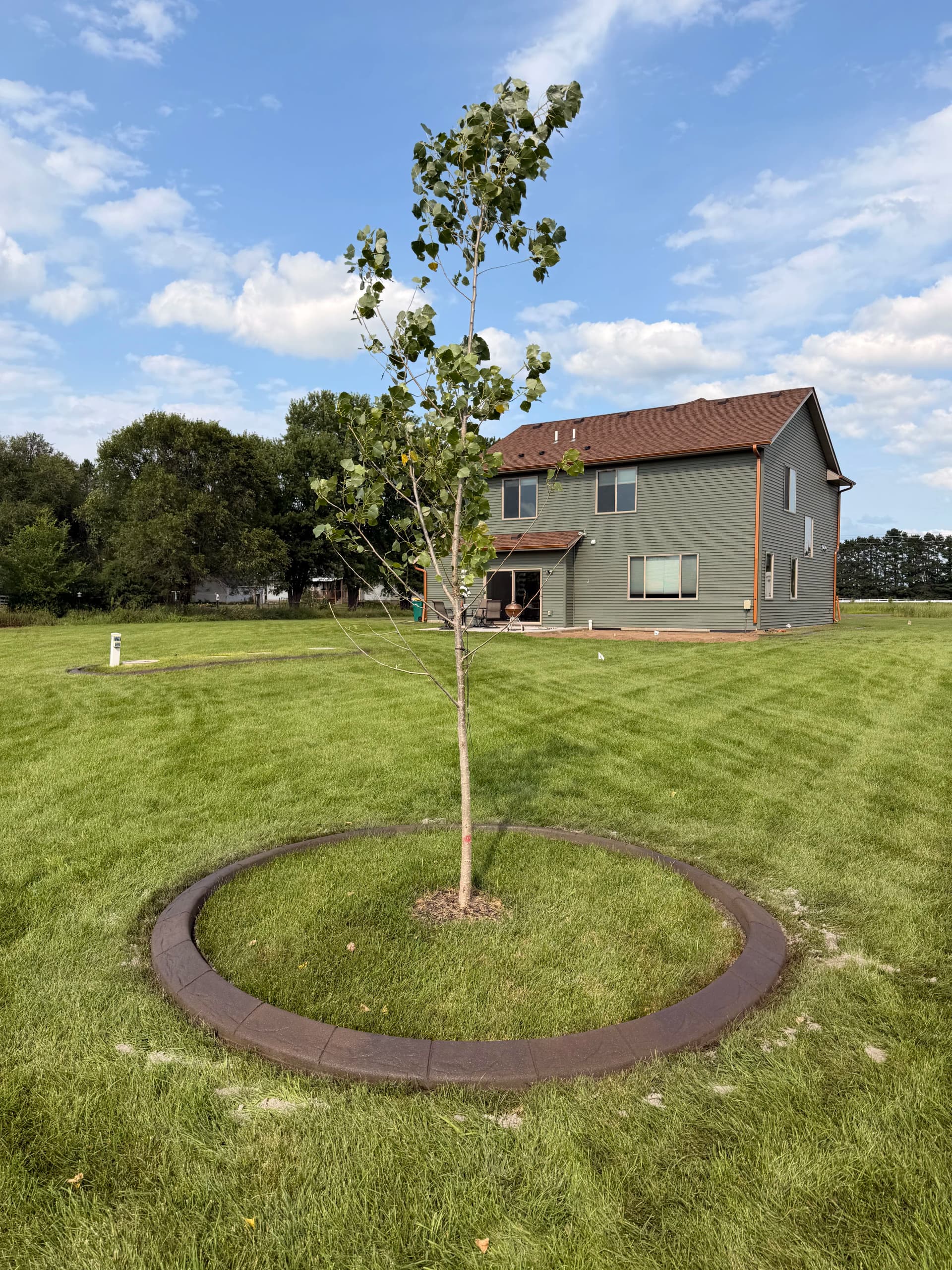 Concrete Curbing Wraps This Princeton MN Property in Clean Definition image