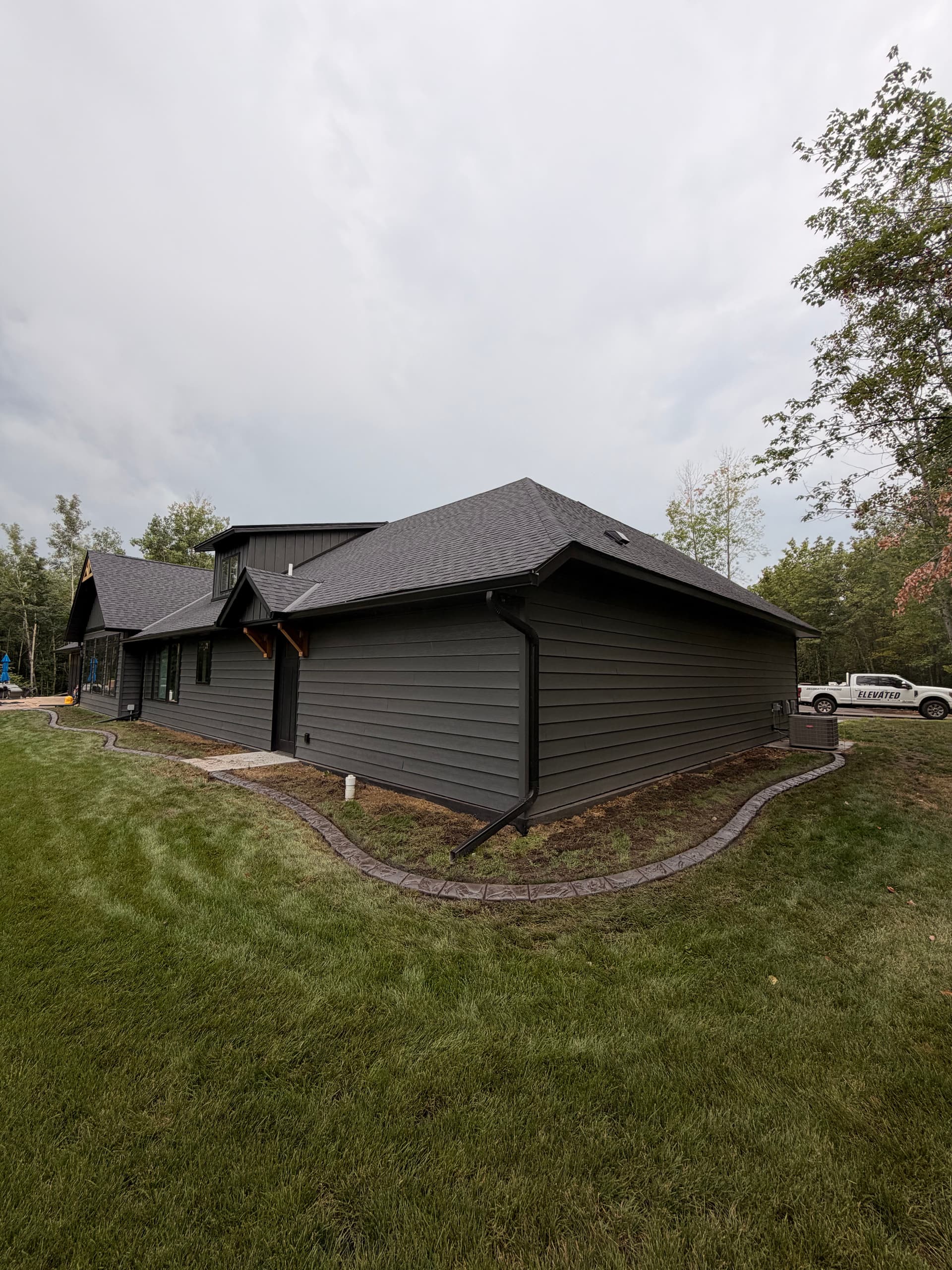 Gallery photos for Concrete Landscape Curbing Installed in Crosslake MN: Image #2