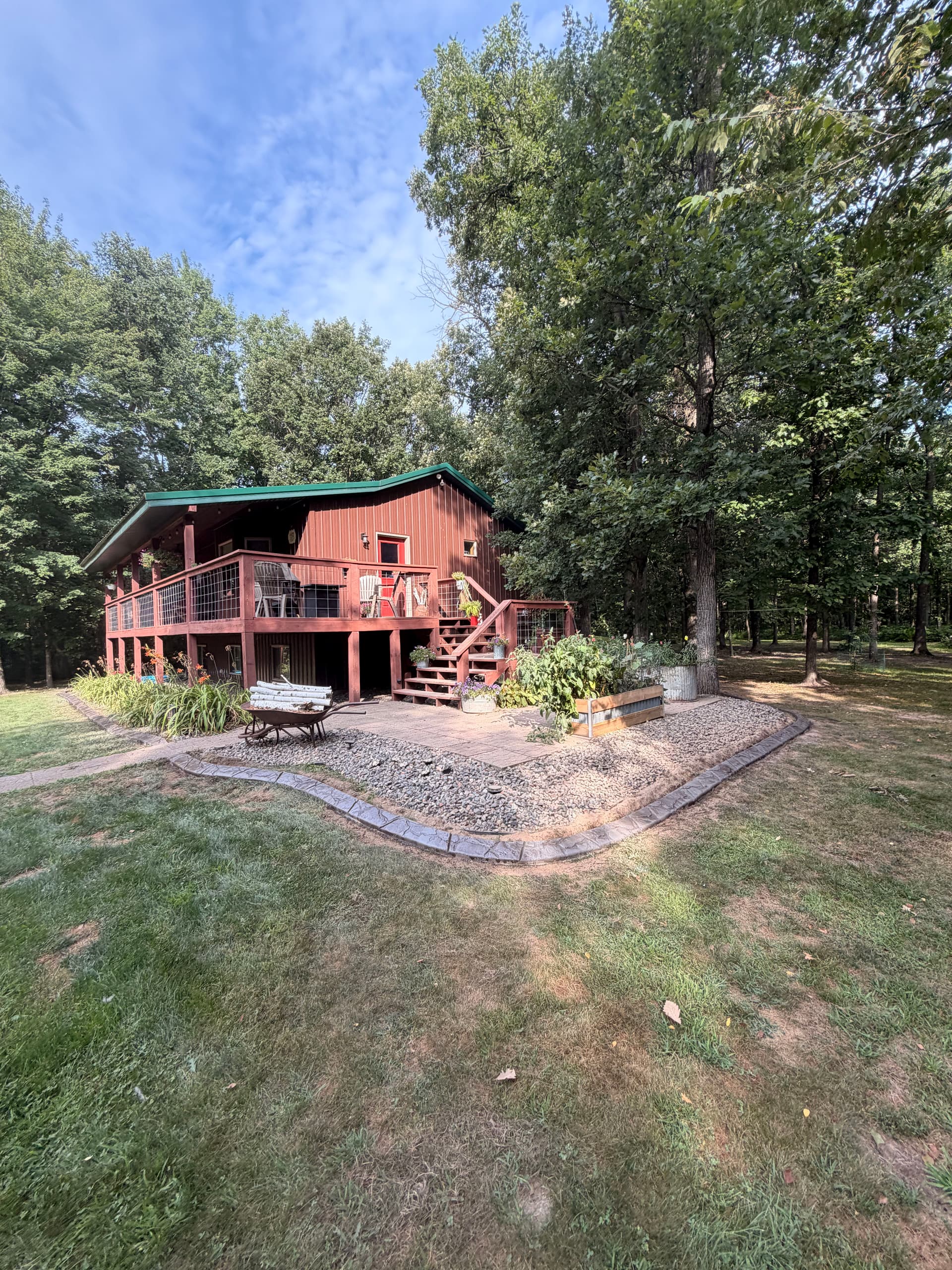 Concrete Curbing Adds Sharp Definition to Foreston MN Property image