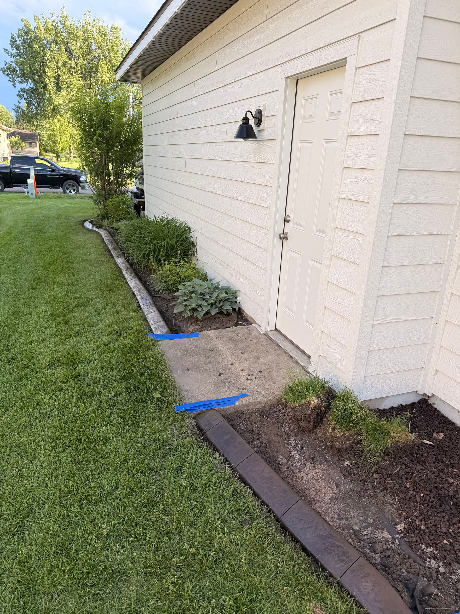 Gallery photos for Concrete Curbing with a Custom Color Blend in Rice MN: Image #4