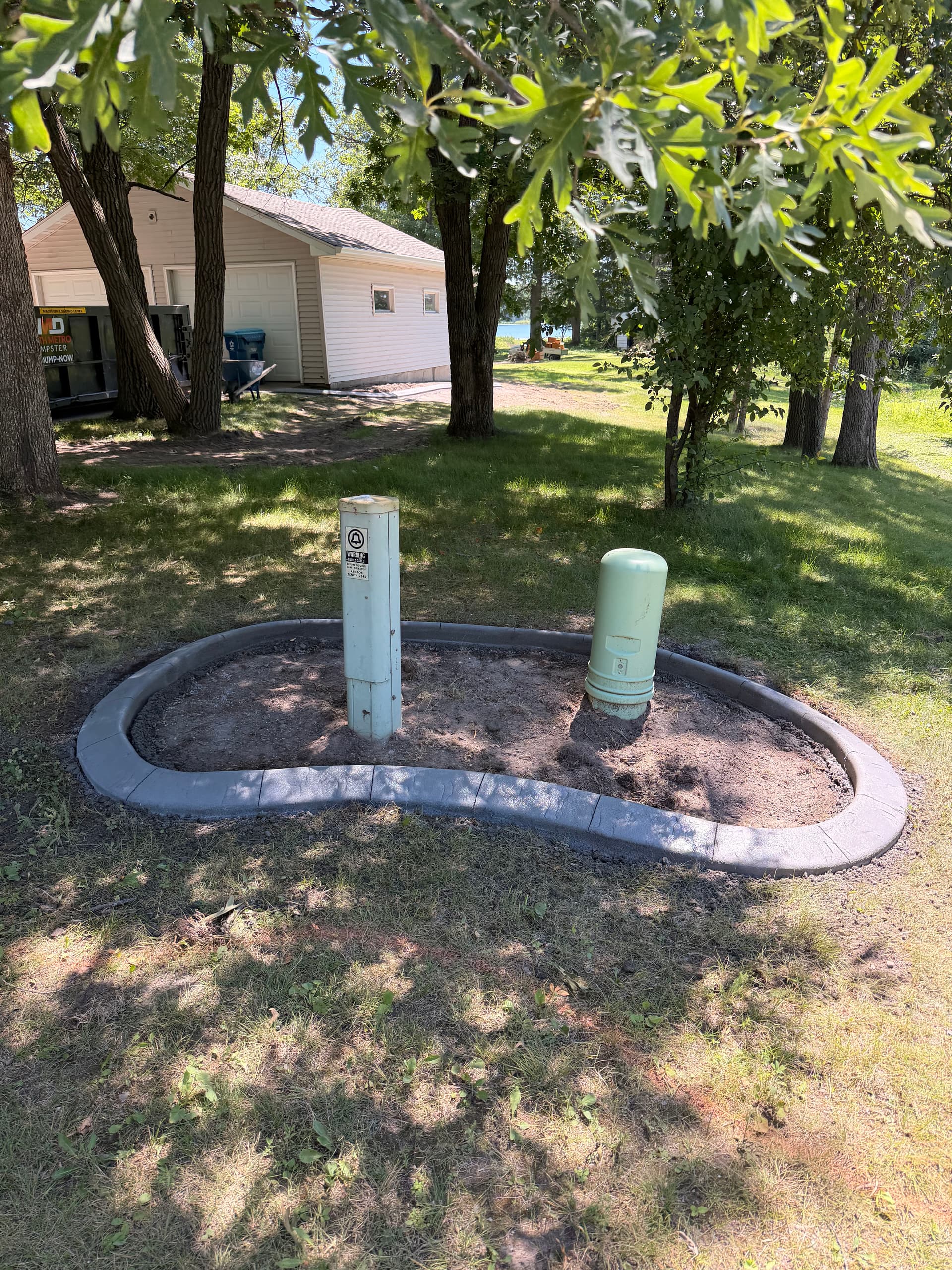 Gallery photos for Concrete Curbing with Slate Stamp Finish in Elk River MN: Image #7