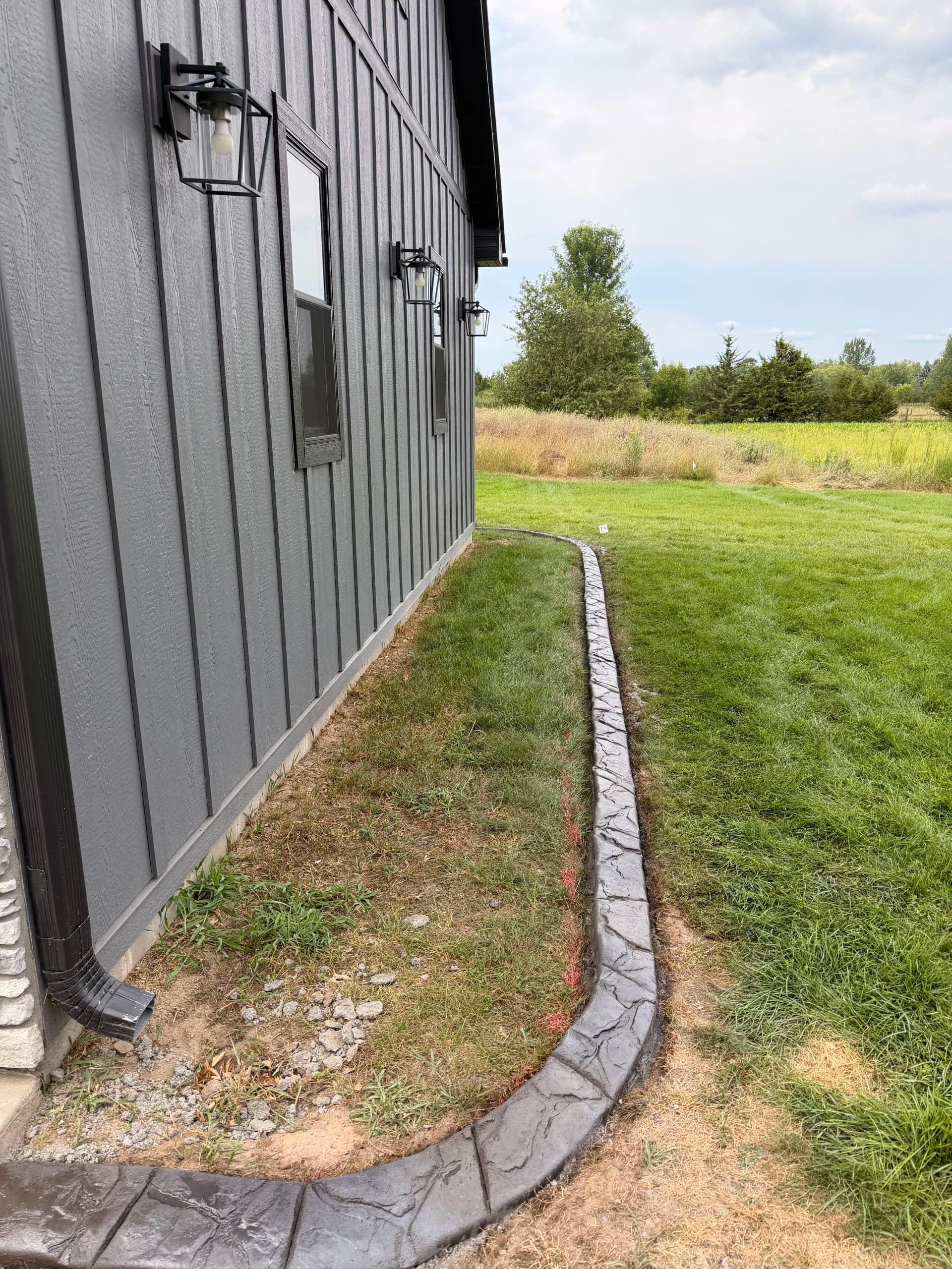 Gallery photos for Concrete Curbing That Ties the Whole Yard Together in Princeton MN: Image #2
